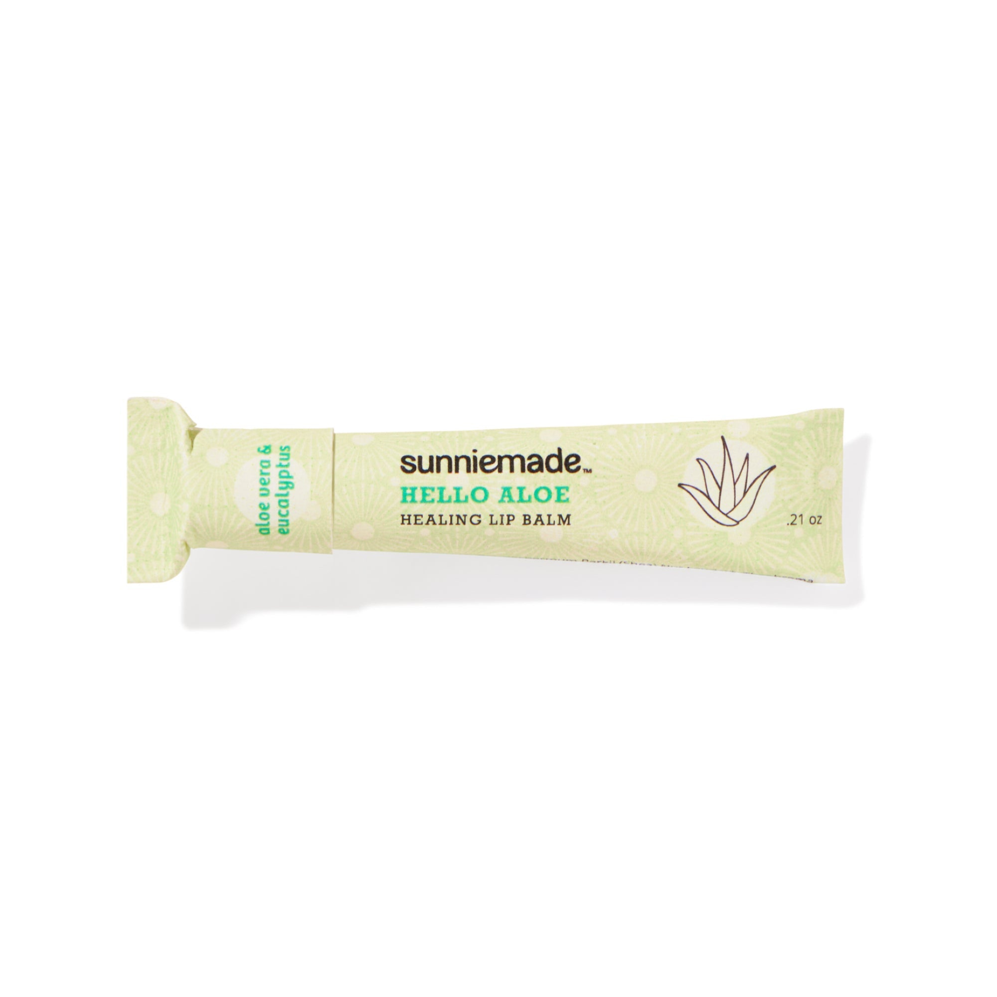 Aloe Vera Healing Lip Balm - 0.21 Oz