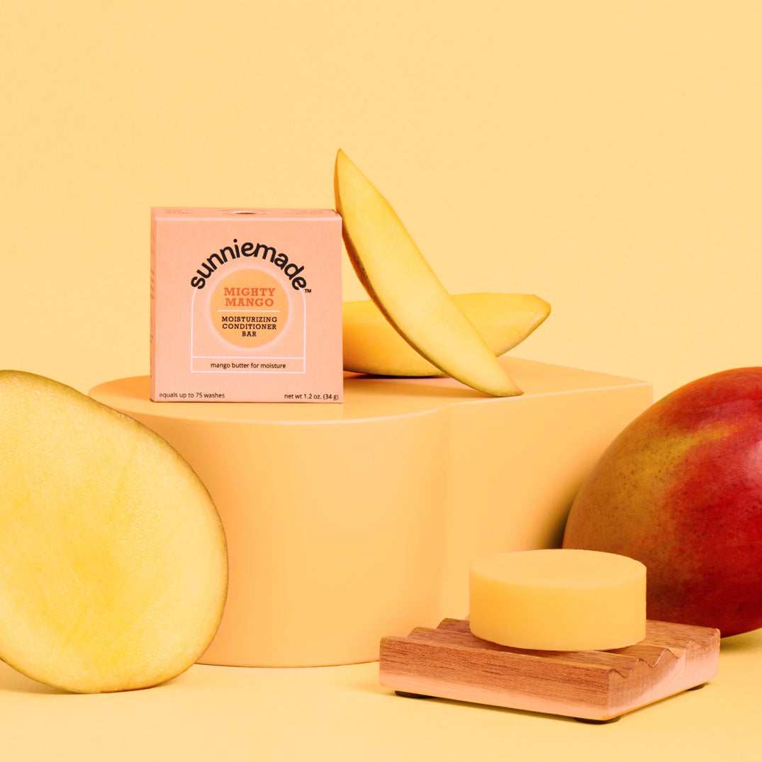 Plastic-Free Mango Moisturizing Conditioner Bar