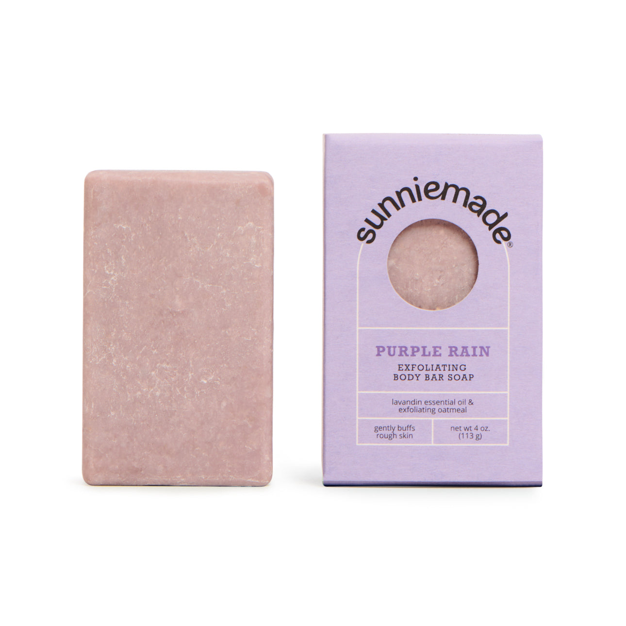 Lavandin Exfoliating Body Bar Soap - 4 Oz