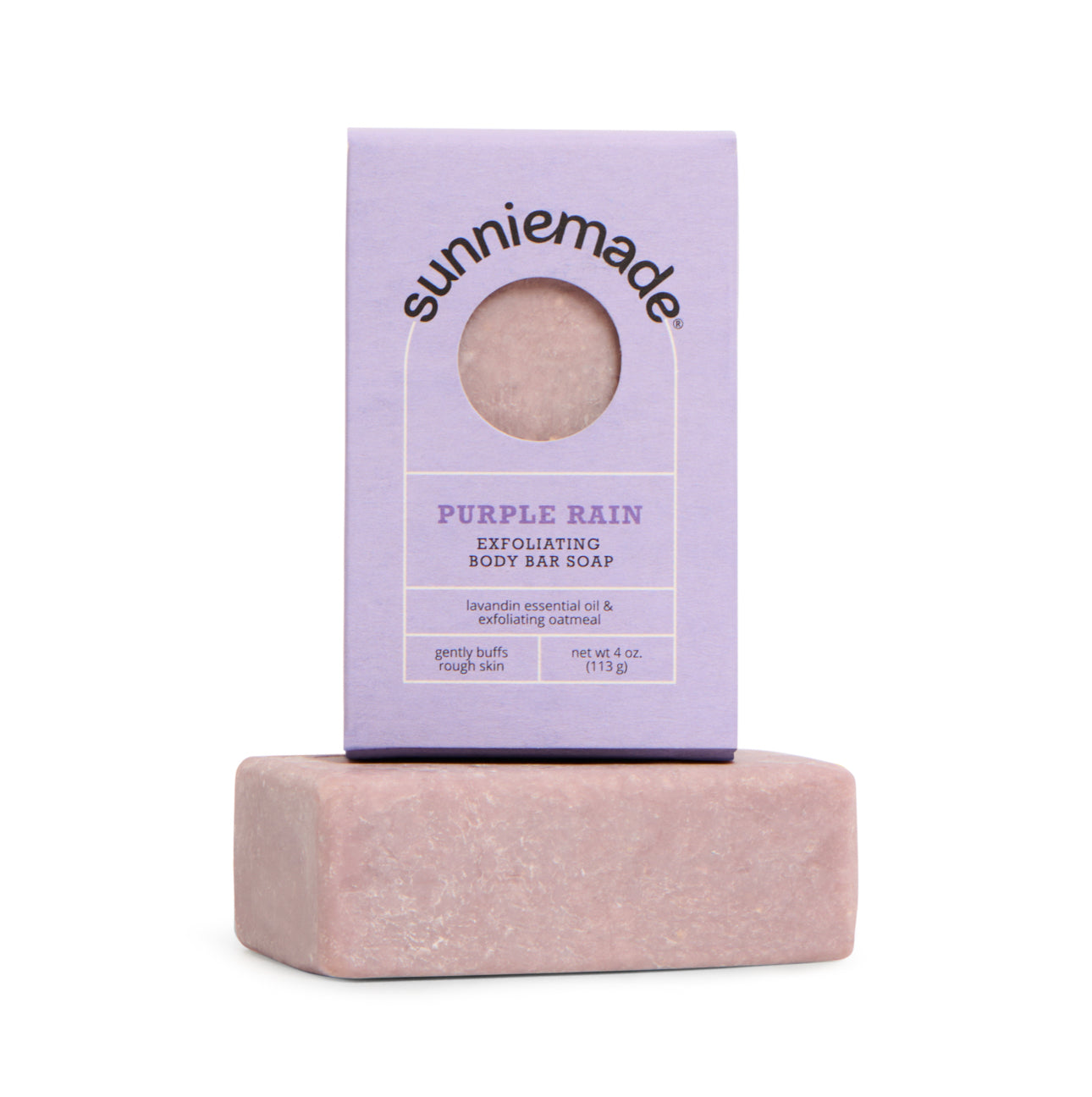 Lavandin Exfoliating Body Bar Soap - 4 Oz