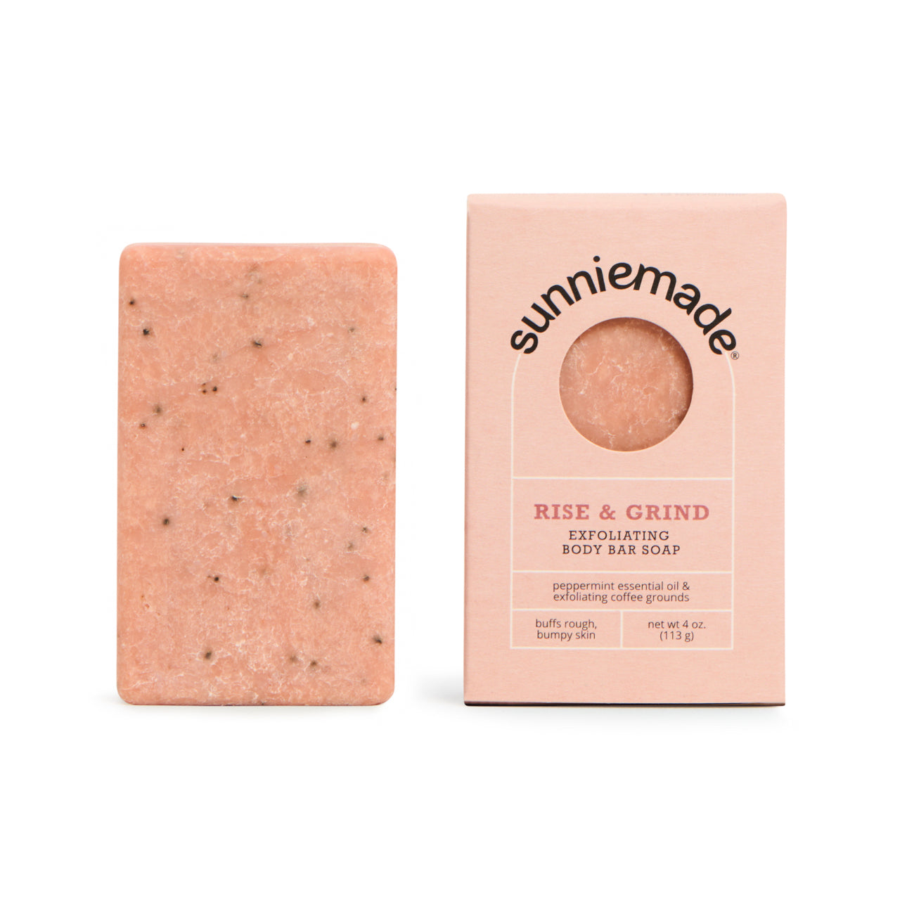 Peppermint Exfoliating Body Bar Soap - 3.7 Oz
