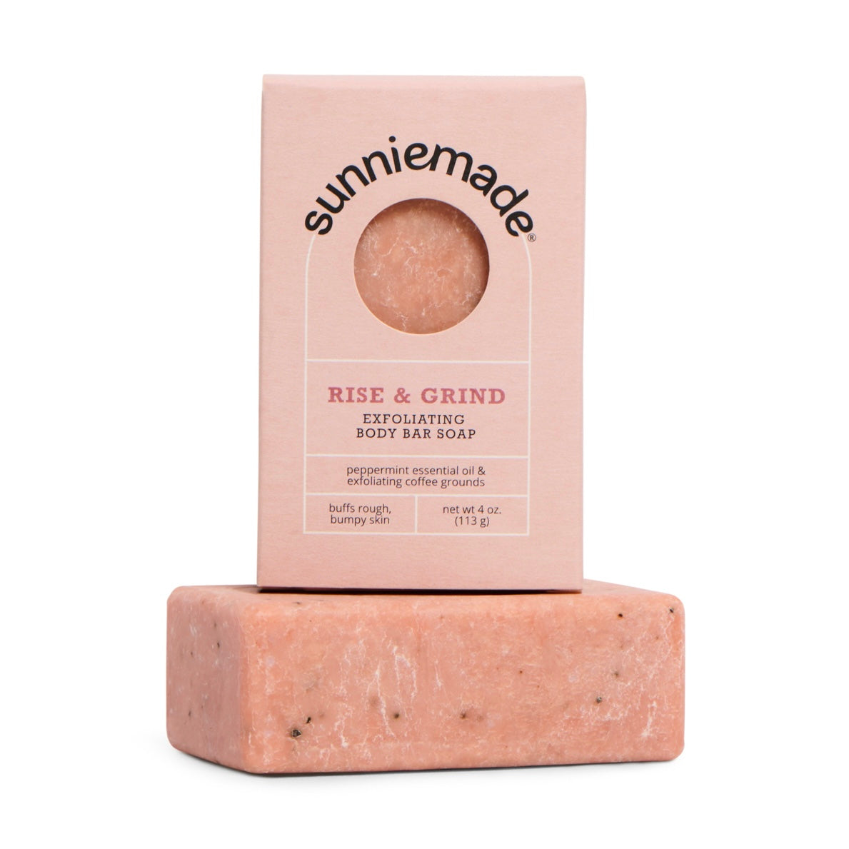Peppermint Exfoliating Body Bar Soap - 3.7 Oz
