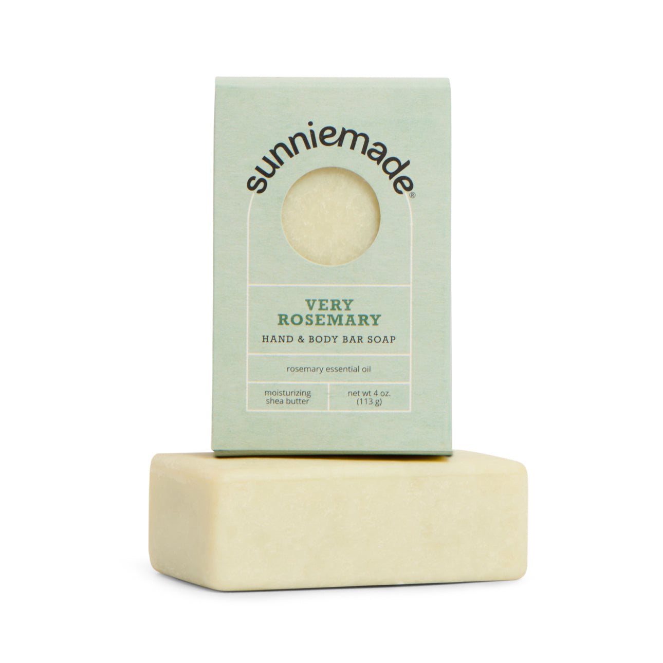 Rosemary Moisturizing Hand & Body Soap Bar - 4 Oz