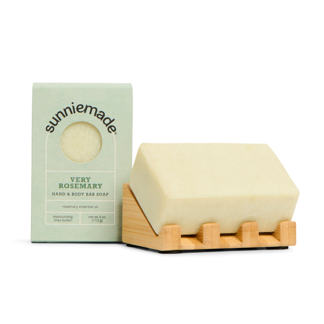 Rosemary Moisturizing Hand & Body Soap Bar - 4 Oz