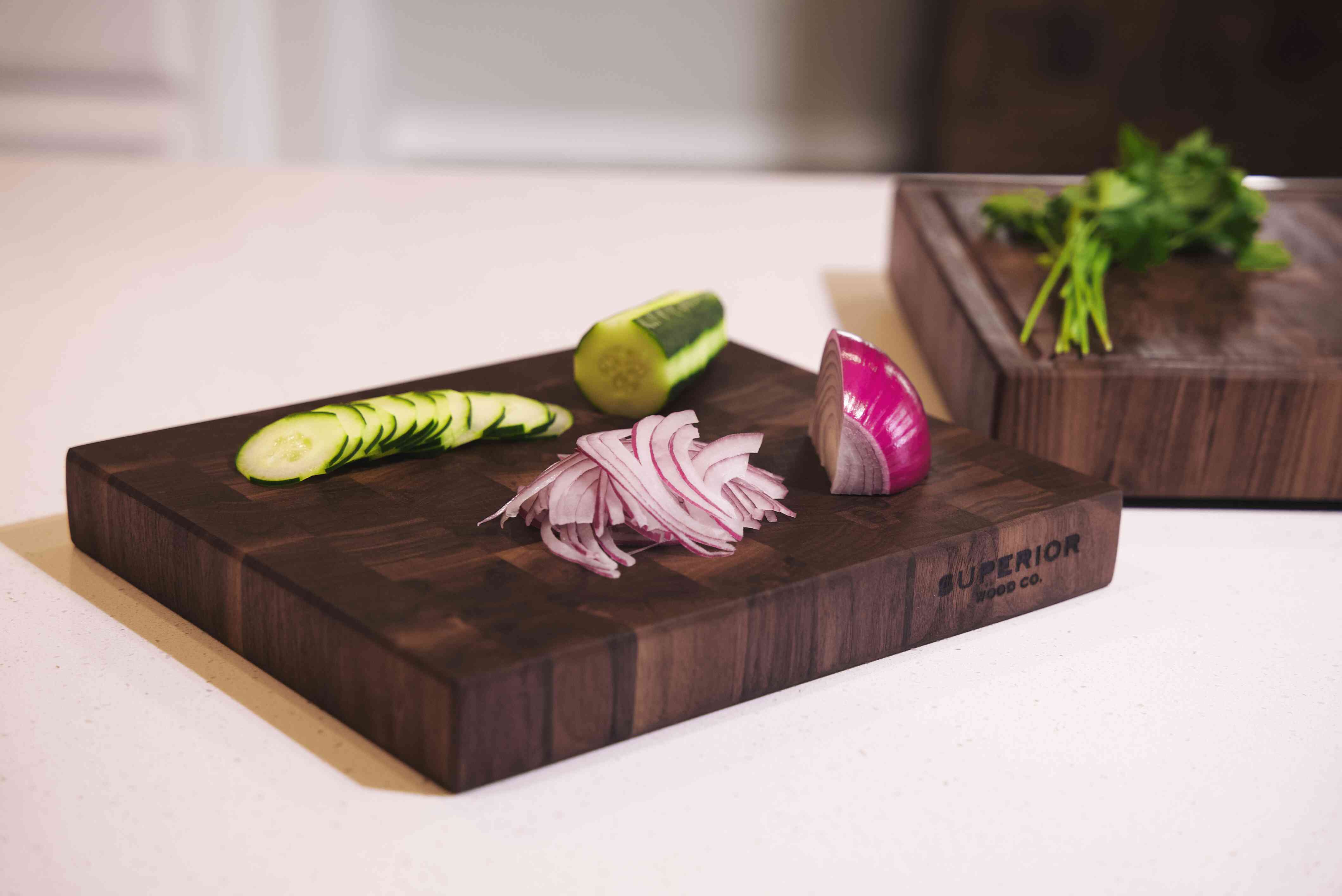 Black Walnut End Grain Cutting Board