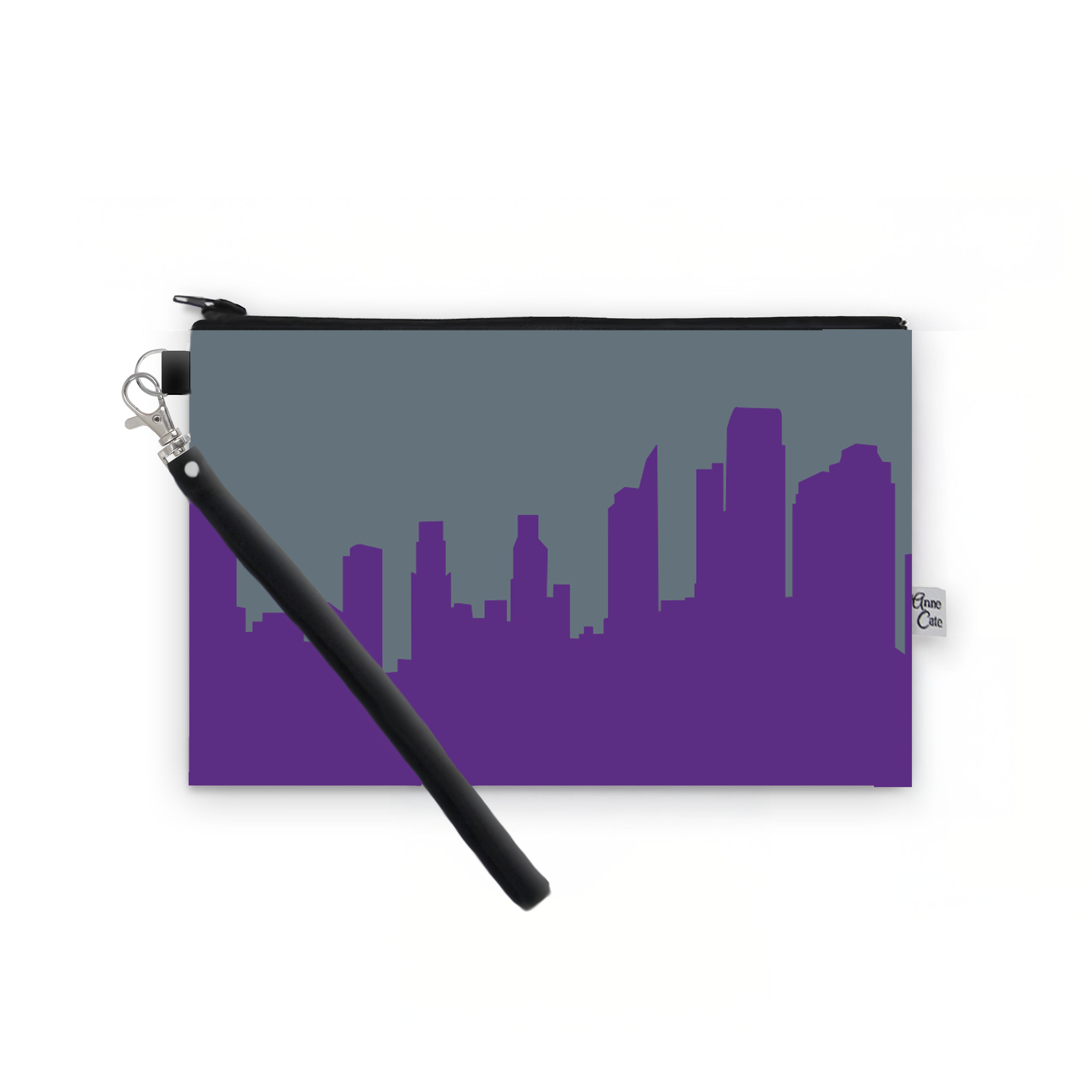 Basketball Arena Skyline Game Day Wristlet