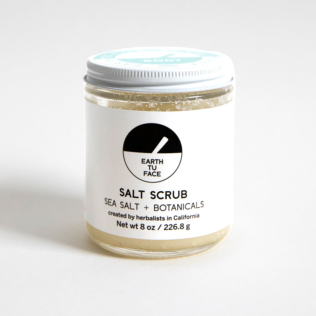 Ayurvedic Sea Salt Body Scrub With Organic Oils