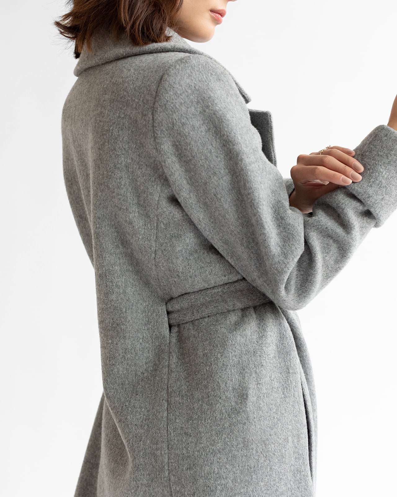 Dearborn Long Wool Overcoat - Black