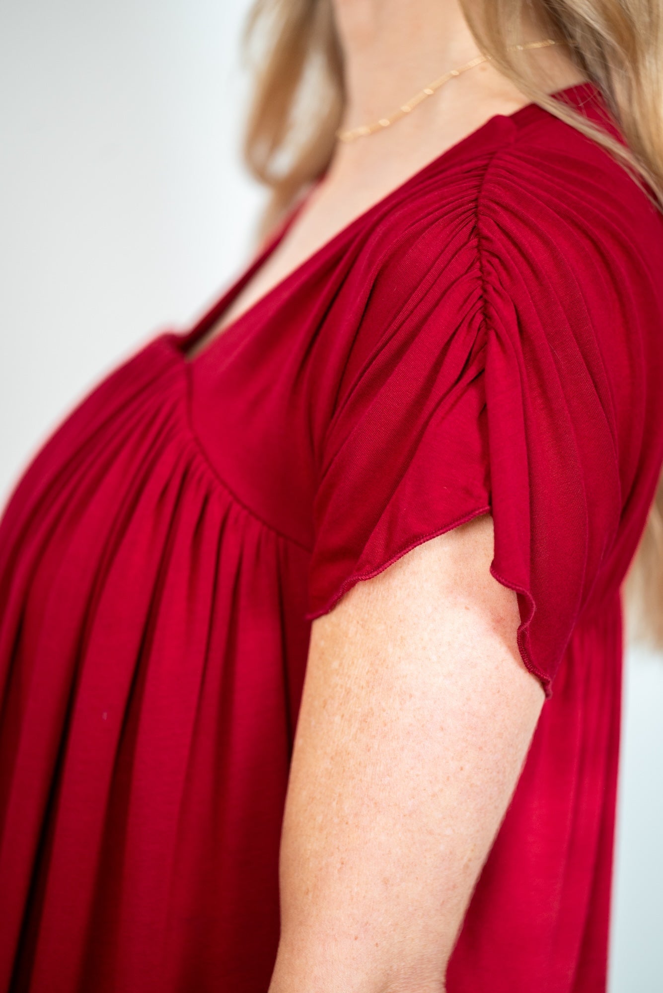 SereniTee Relaxed Top with Light Hug Bra-Free Shelf