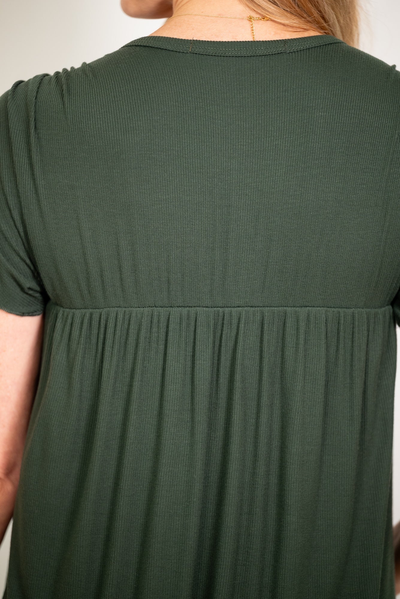SereniTee Relaxed Top with Light Hug Bra-Free Shelf