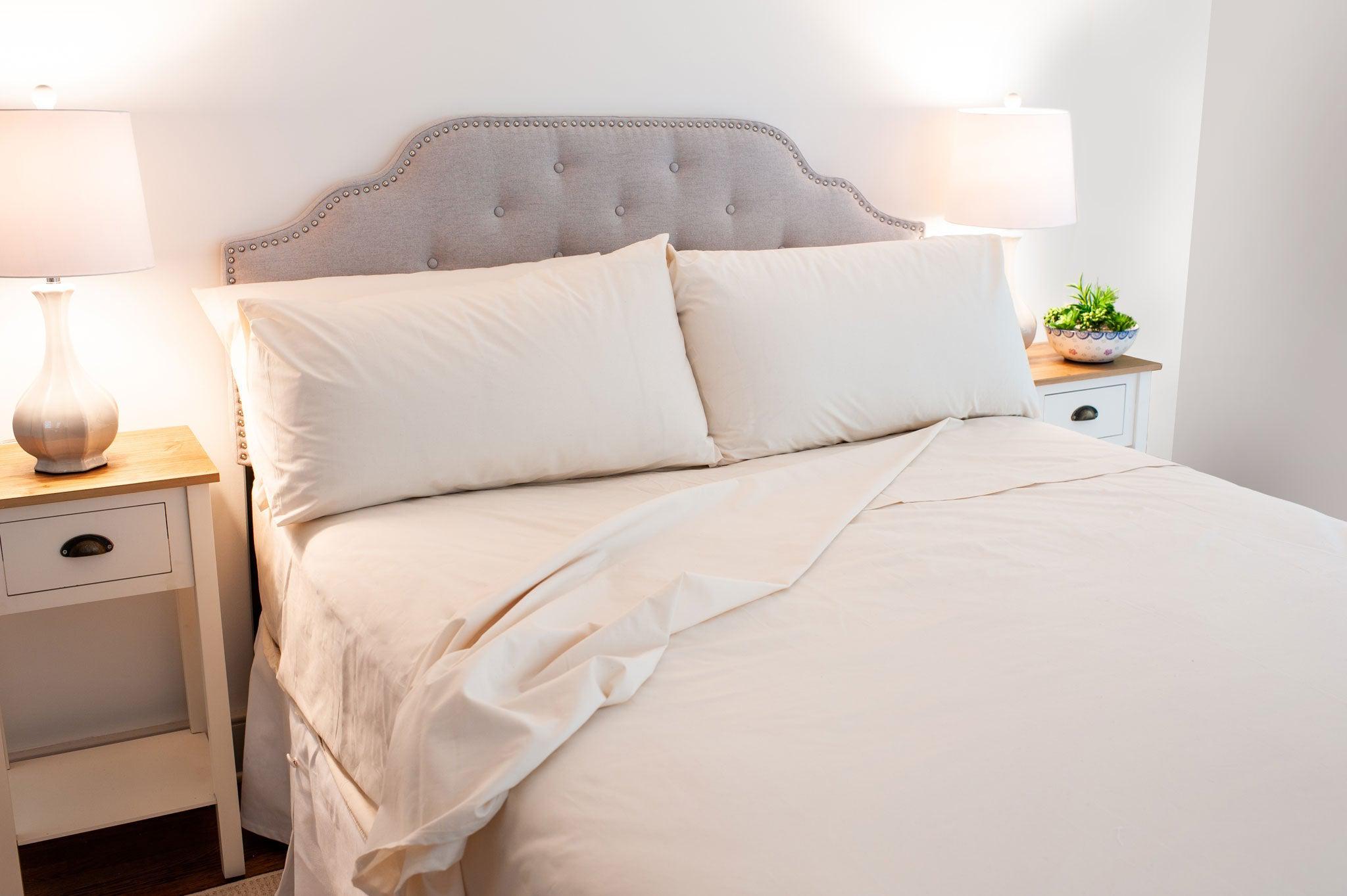 USA Cotton Fitted Sheet - Percale Weave