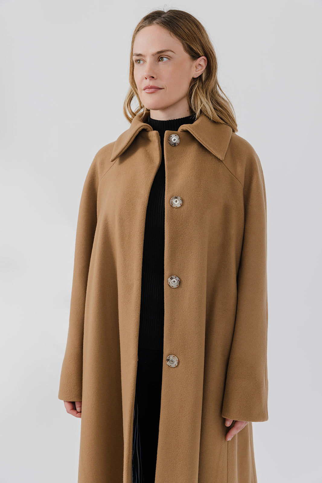The Mag Mile Wool Overcoat - Camel