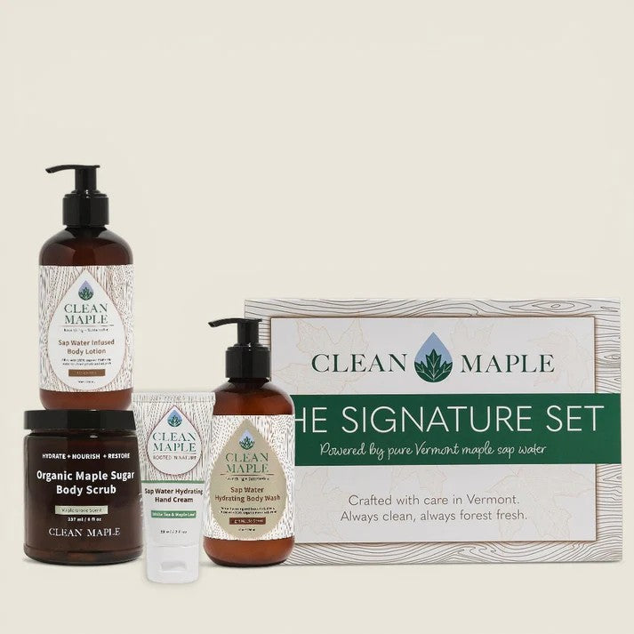 Maple Sugar Body Care Gift Set - 4 Piece Gift Set