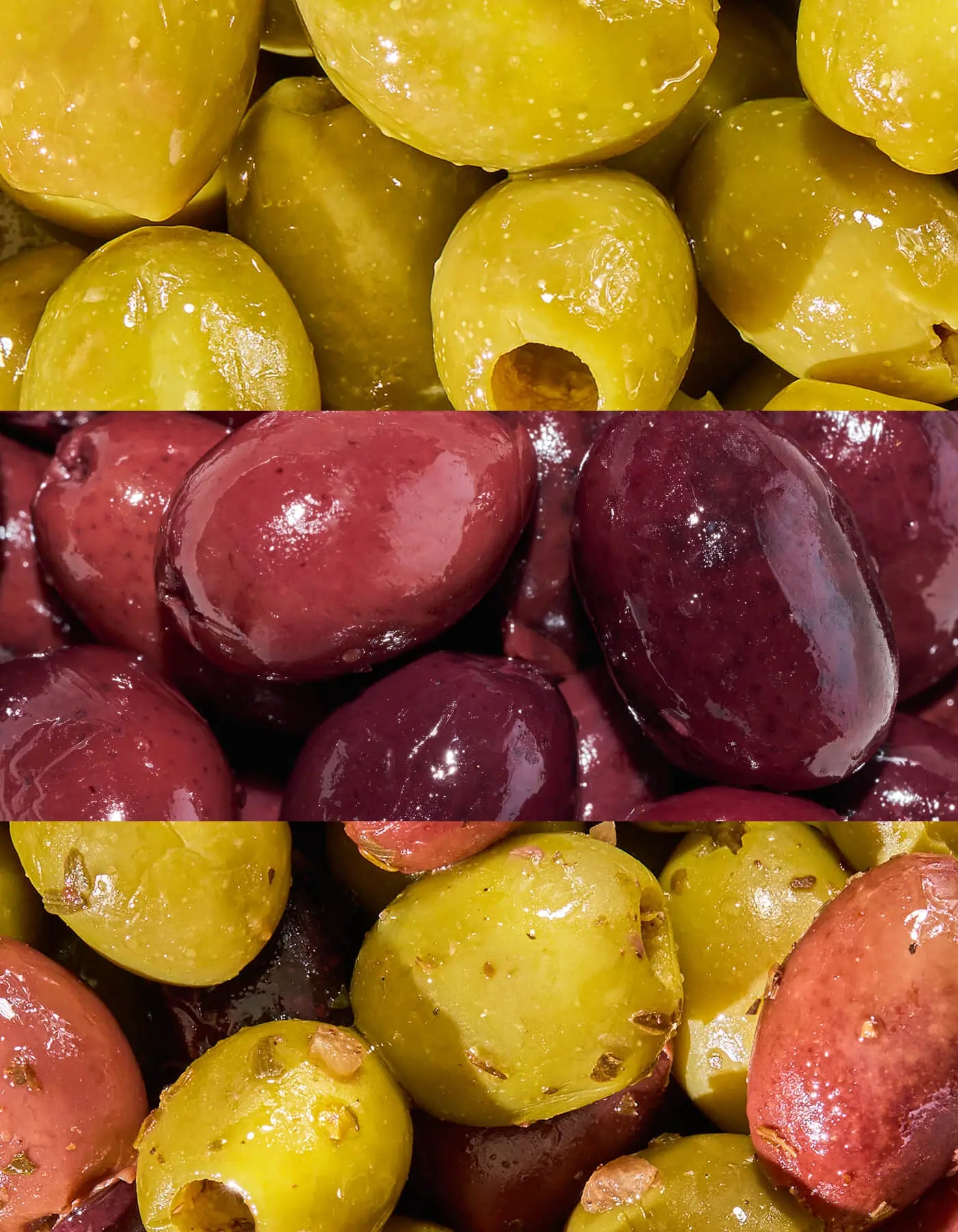 Single Serve Olive Variety - 15 Ct Starter Pack (5 Flavors)