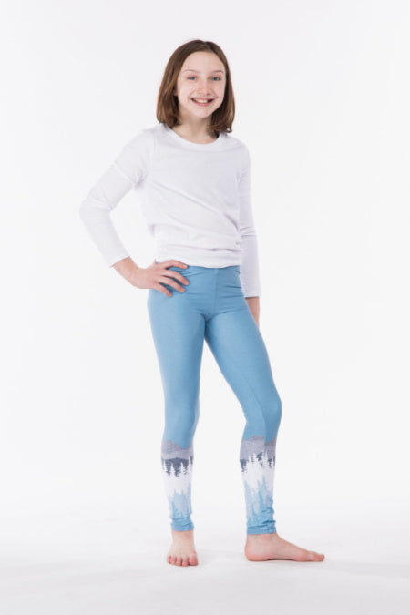 Kids Eco-Friendly Sky Summit Yoga Pants