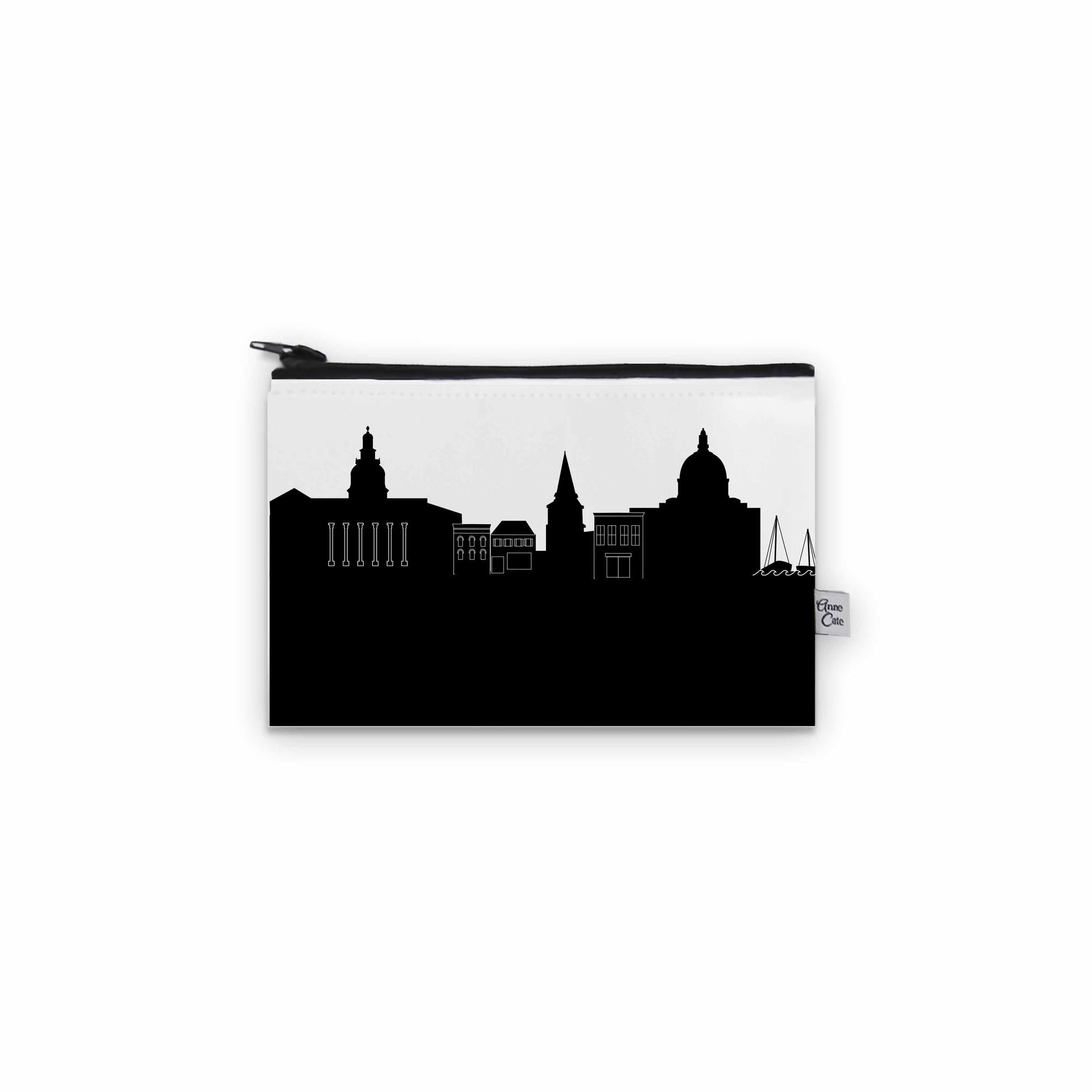Skyline Canvas Mini Purse