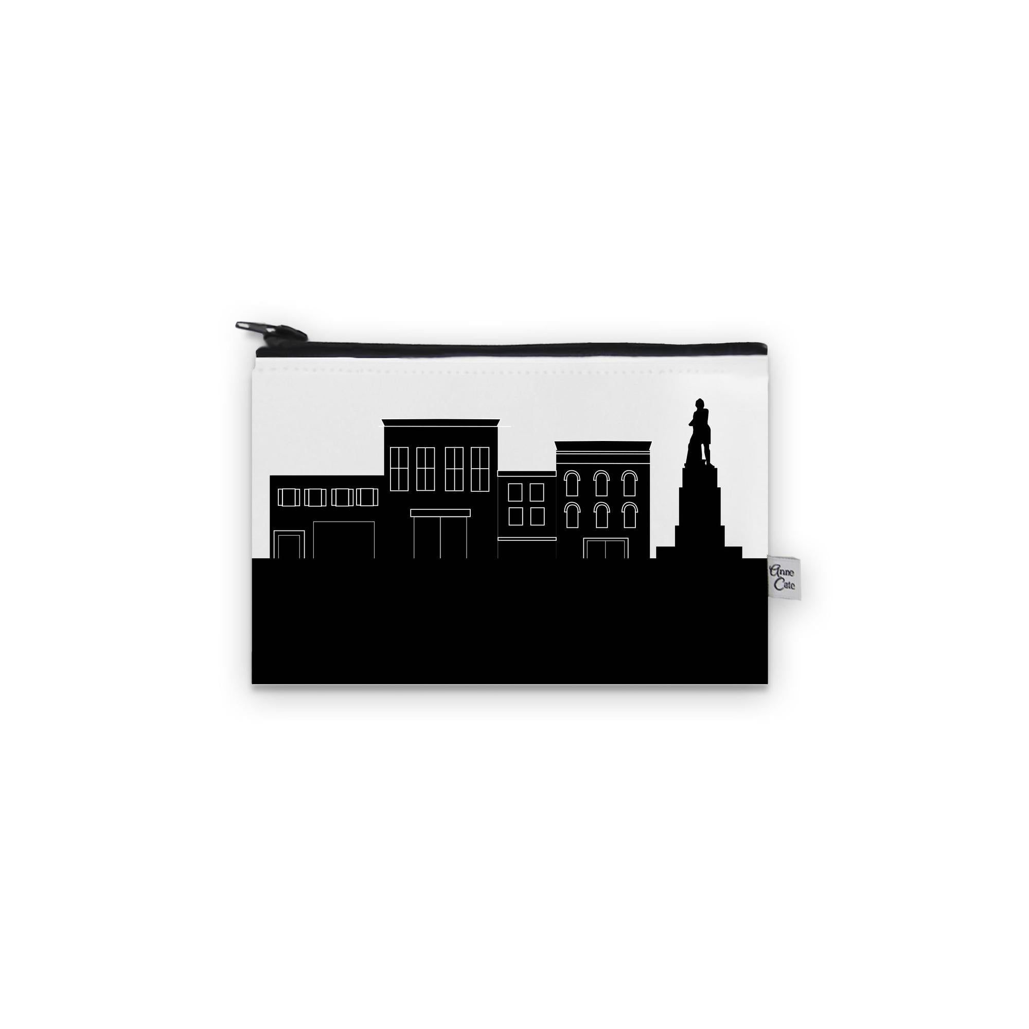 Skyline Canvas Mini Purse