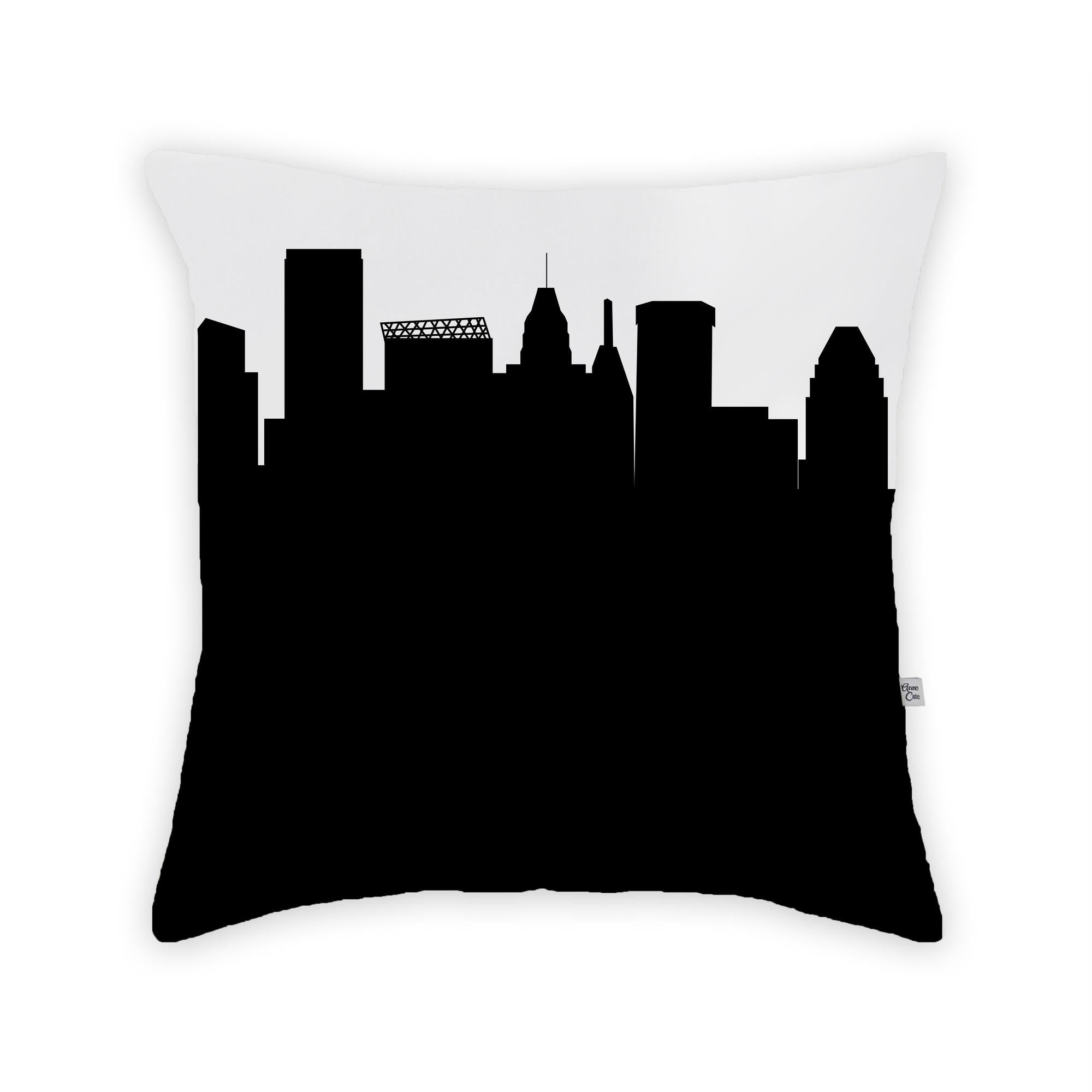 Skyline Large Throw Pillow
