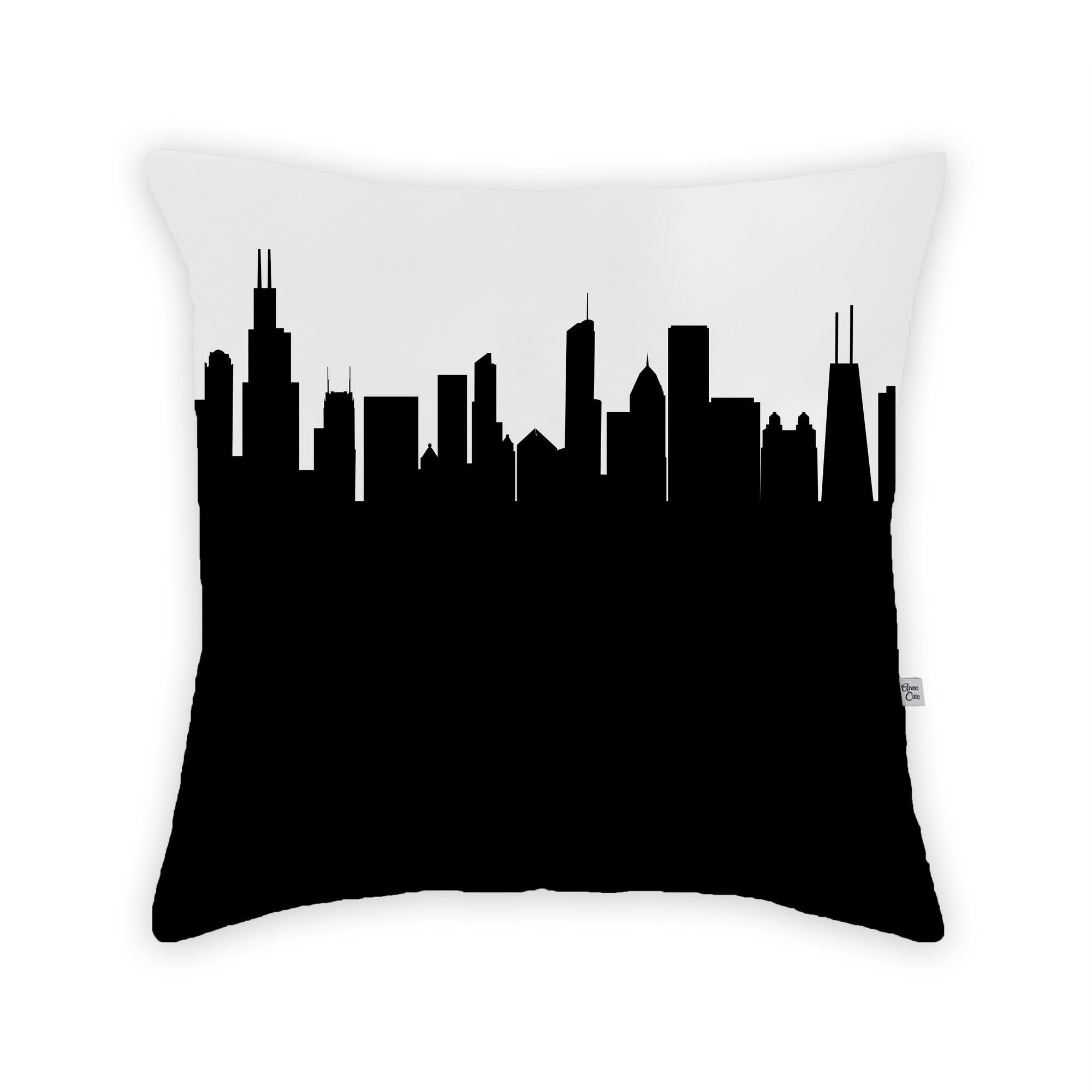 Skyline Large Throw Pillow