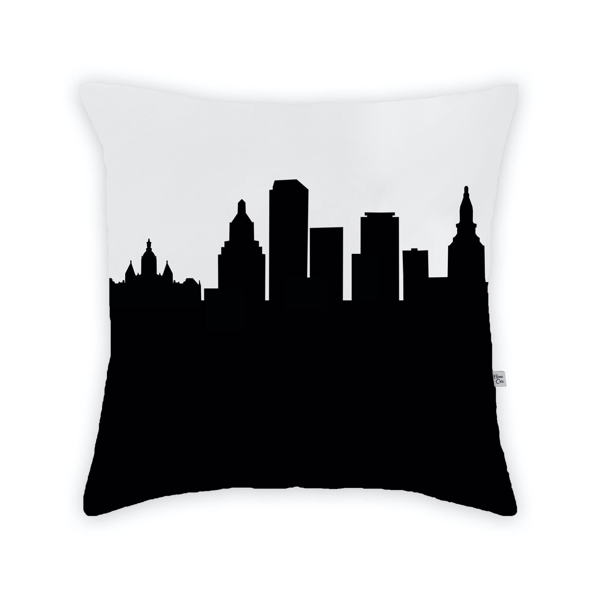 Skyline Large Throw Pillow