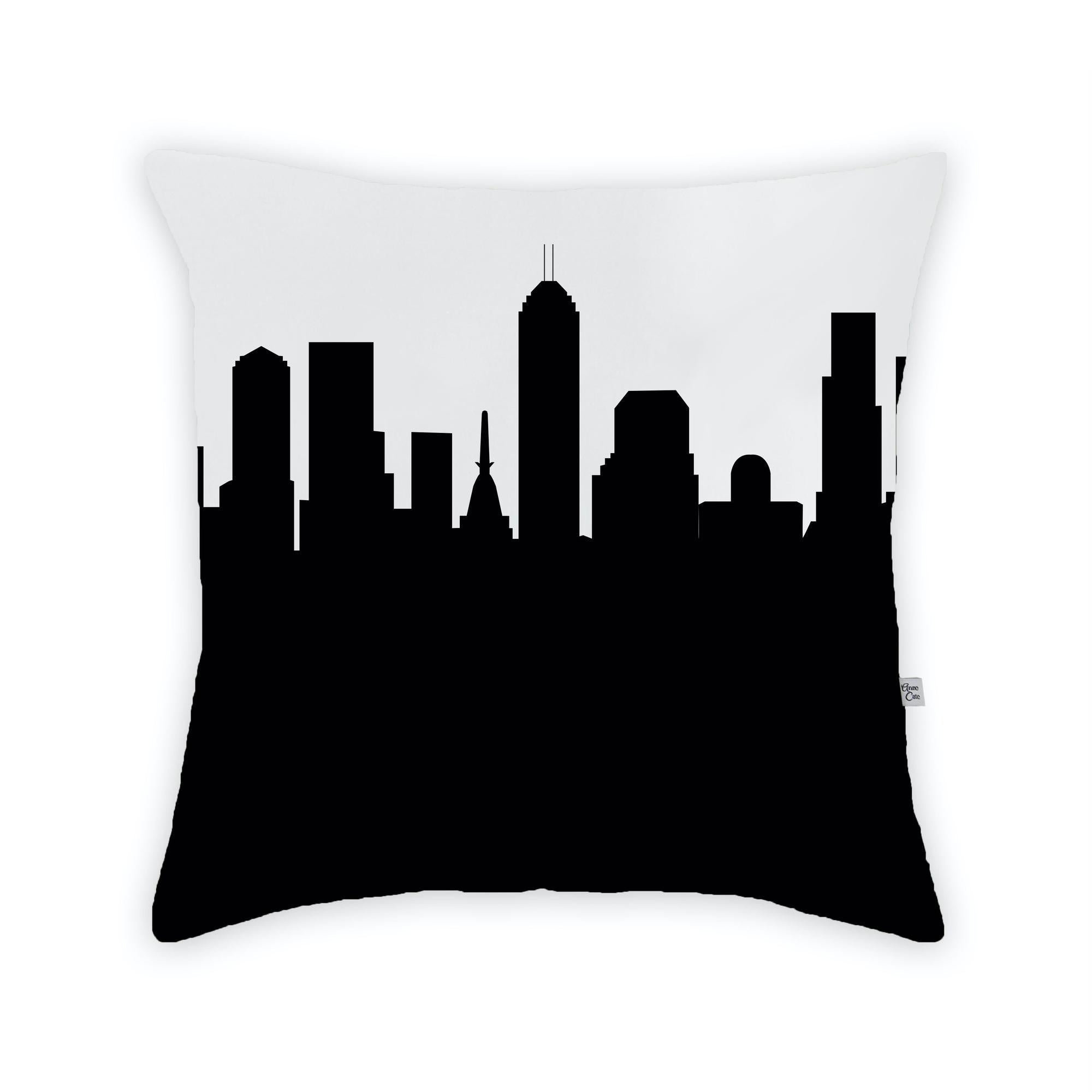 Skyline Large Throw Pillow