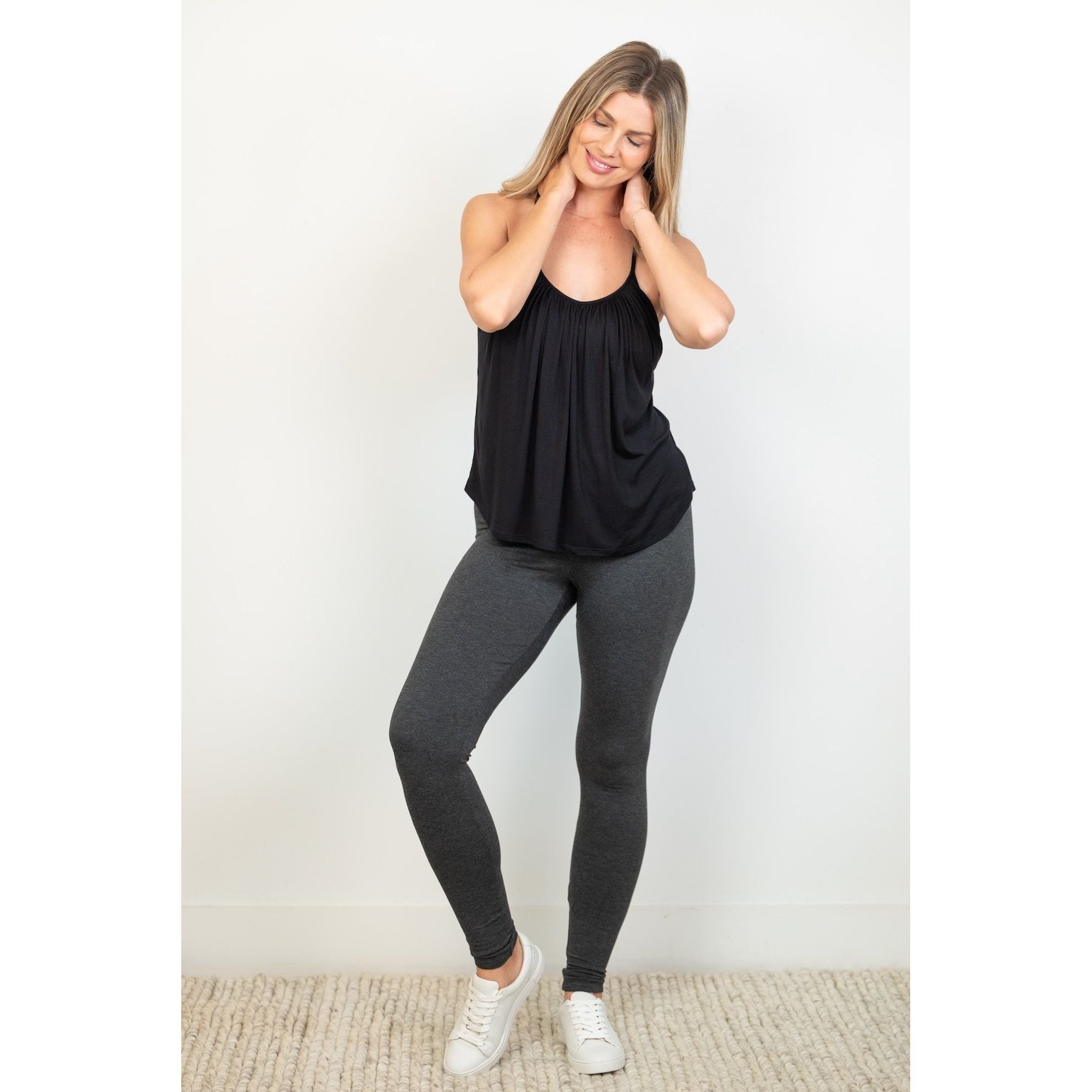 Ultimate Cozy French Terry Comfort Leggings - 29" Inseam