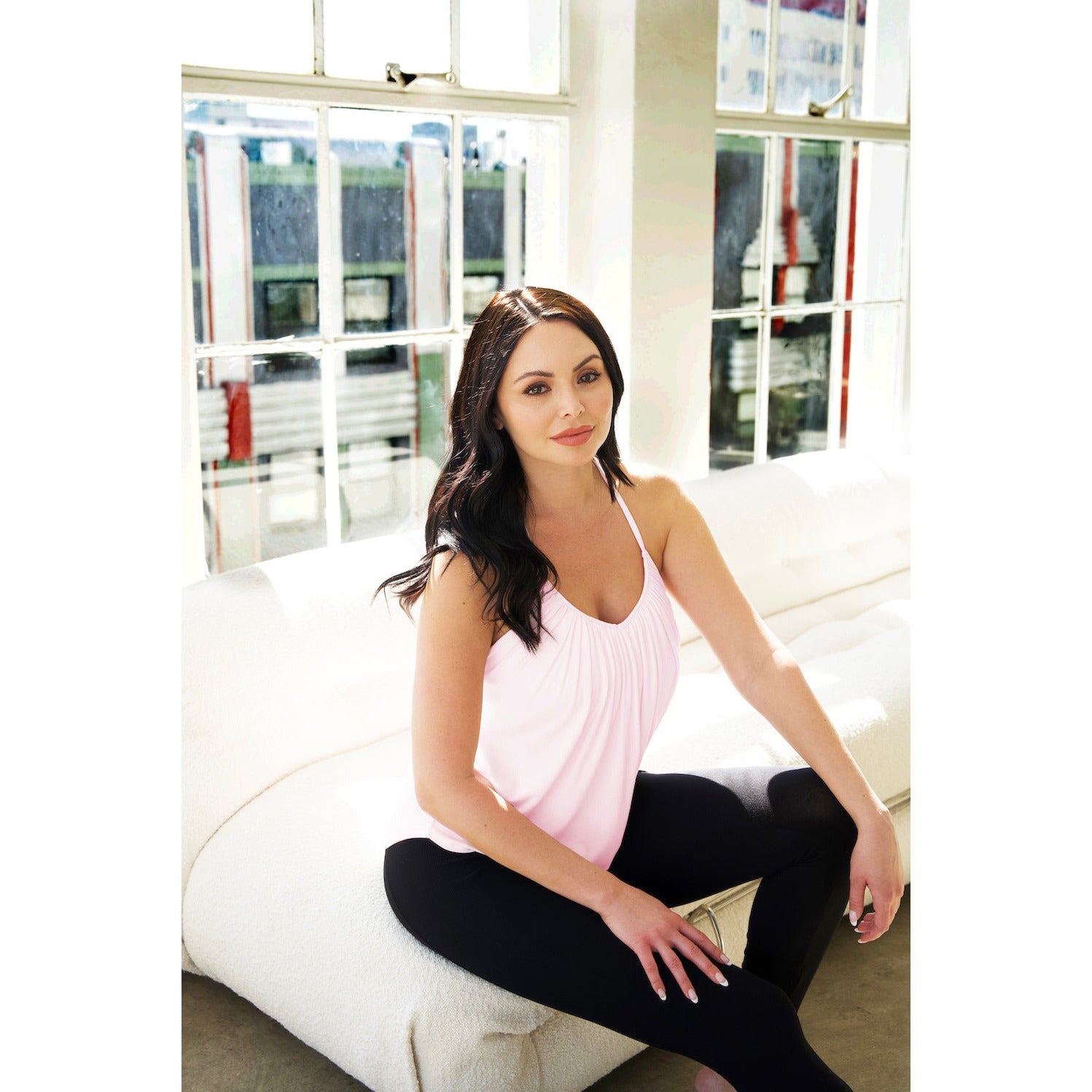 Slumber Party Top with Light Hug Bra-Free Shelf