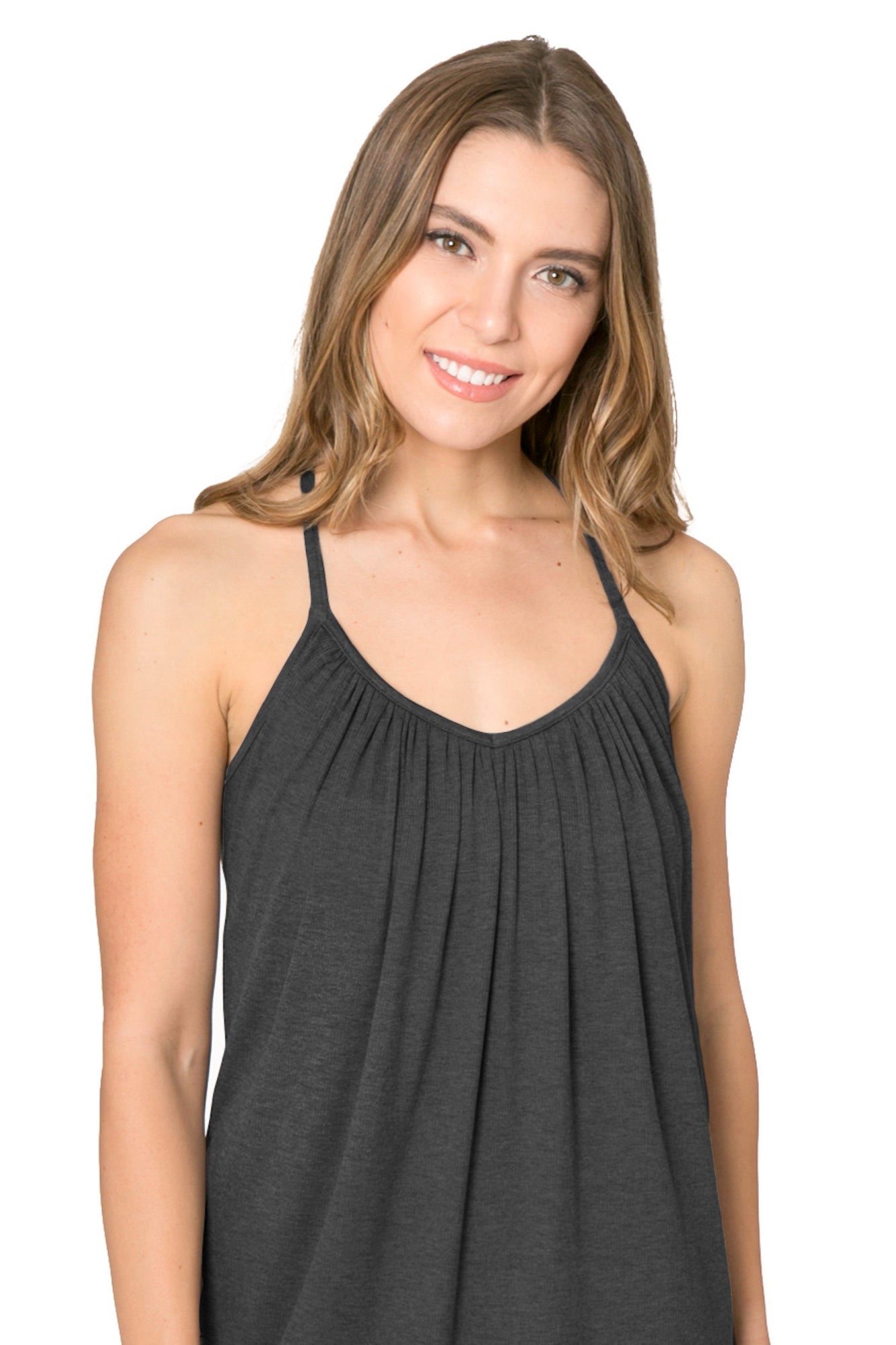 Slumber Party Top with Light Hug Bra-Free Shelf