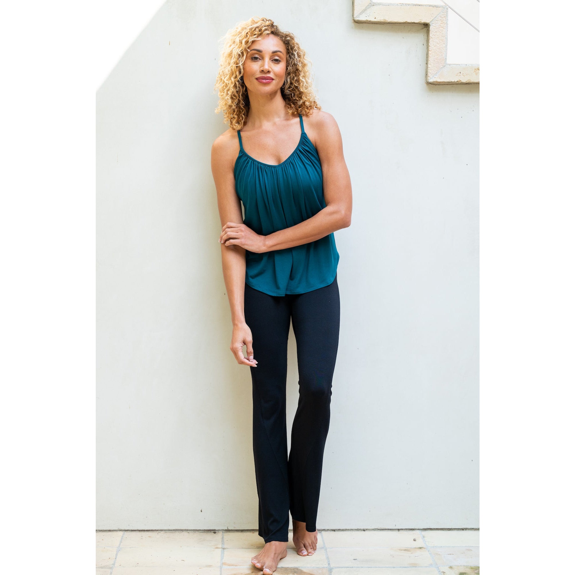 Slumber Party Top with Light Hug Bra-Free Shelf