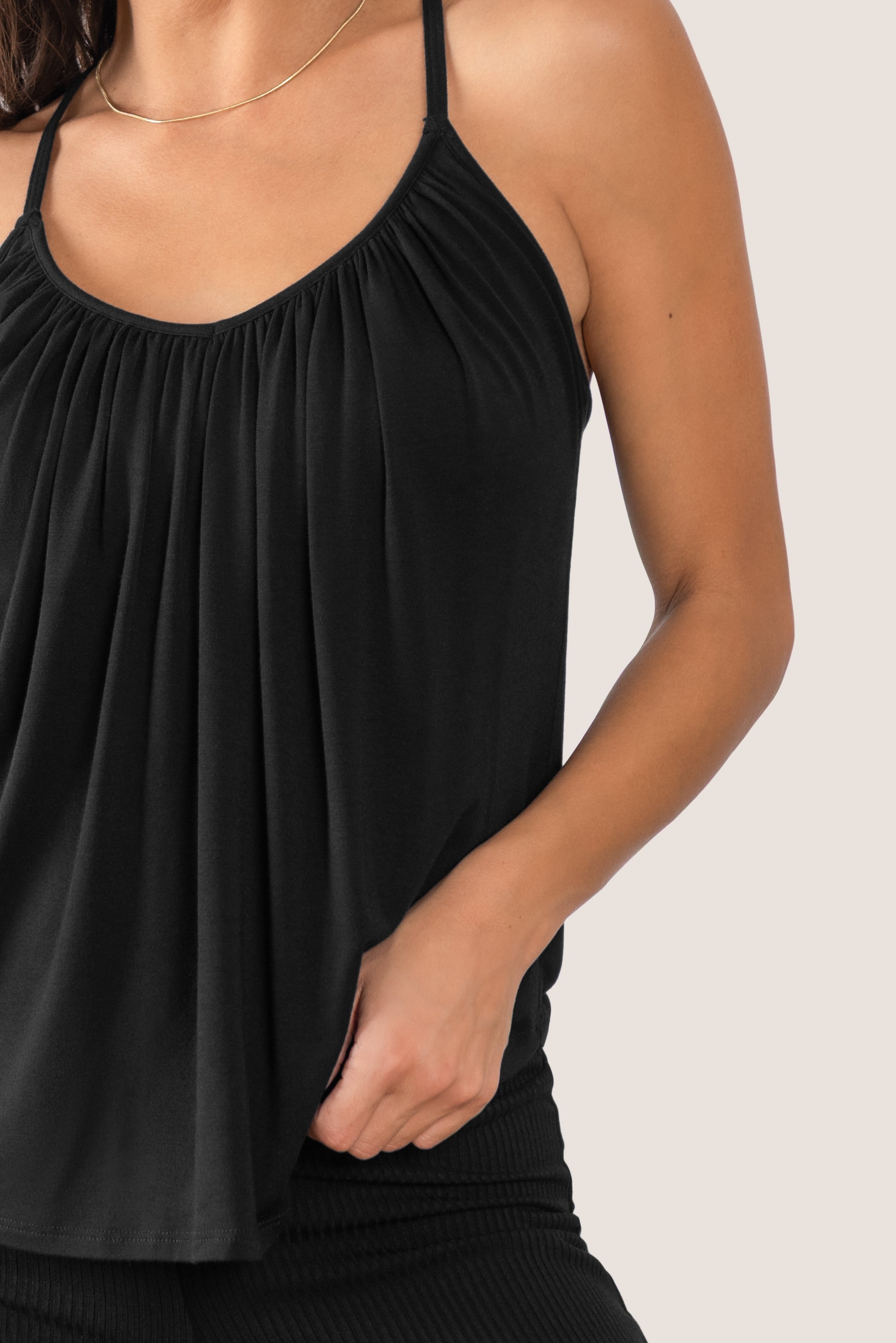 Slumber Party Top with Light Hug Bra-Free Shelf