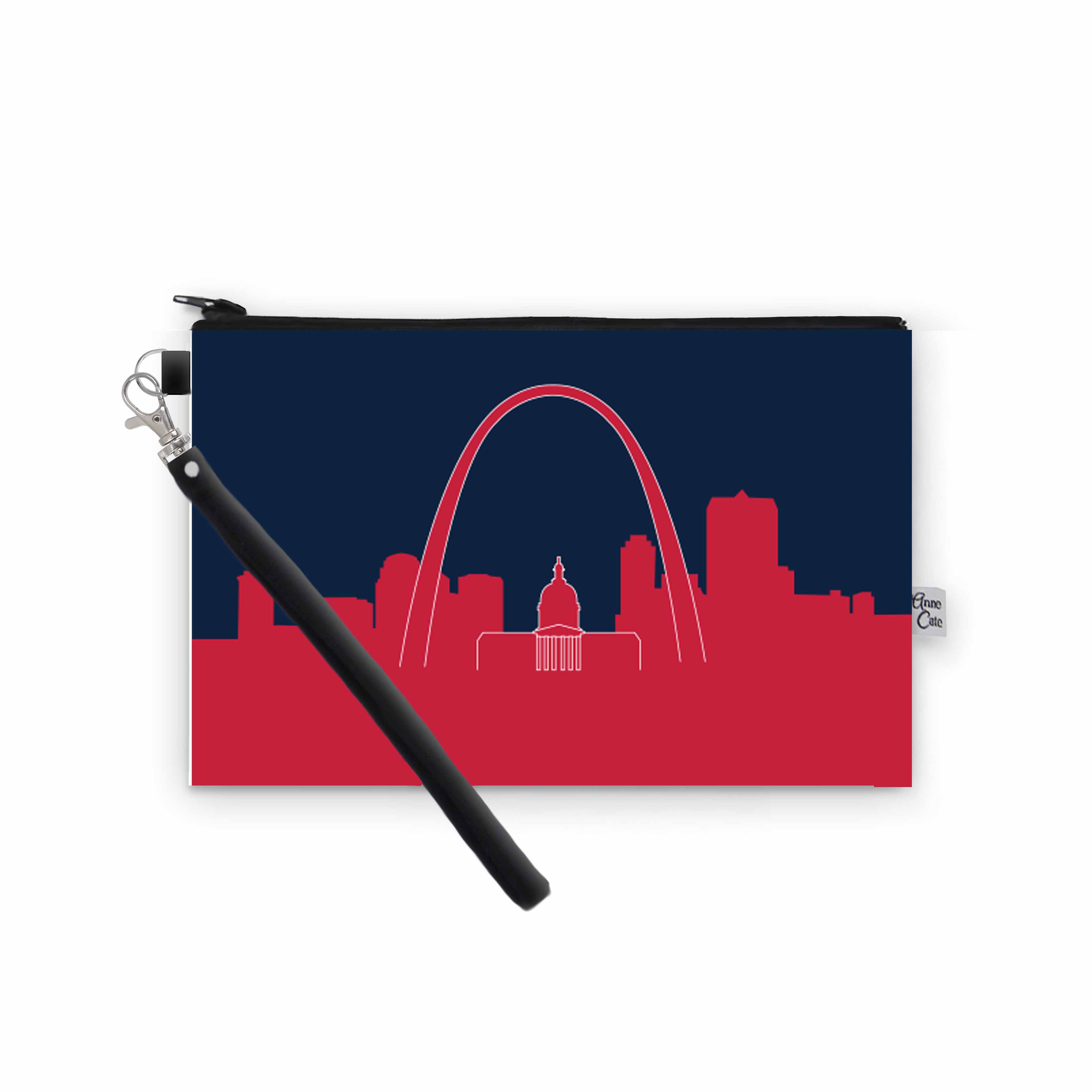 Baseball Ballpark Skyline Game Day Wristlet