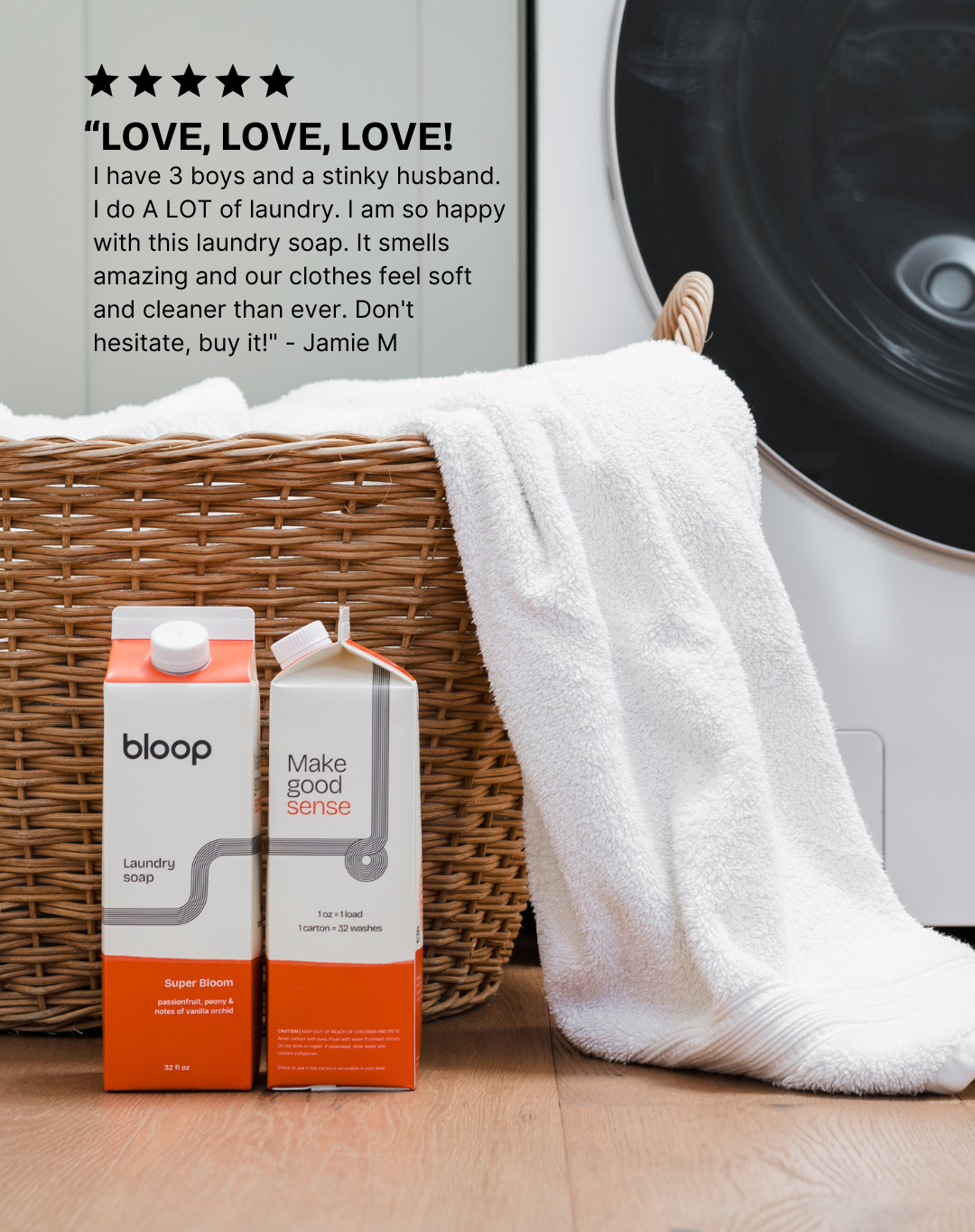 Super Bloom Natural Laundry Soap - 32 oz