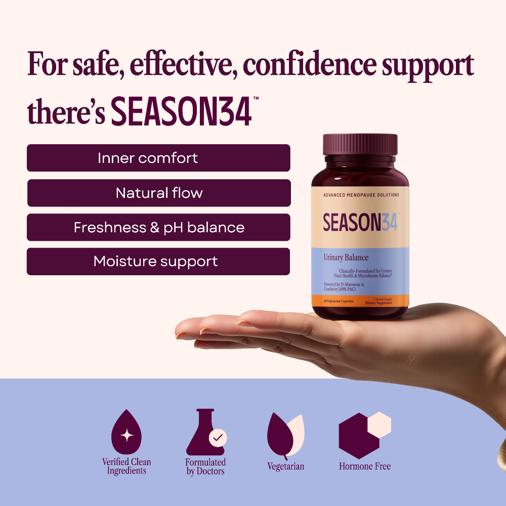 Menopause Urinary Tract Balance – Bladder Comfort & Urgency Support
