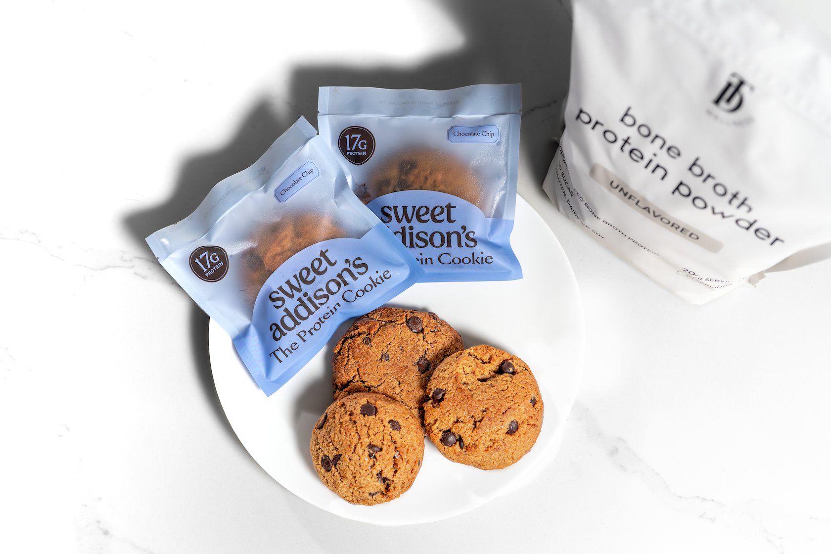 Bone Broth Protein Cookie - 17g Gluten-Free
