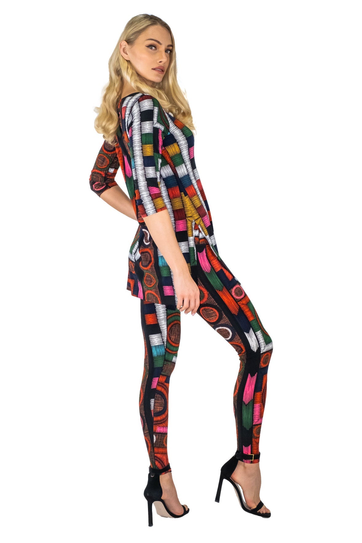 Long Slit Tunic - Semi-Fitted Silhouette