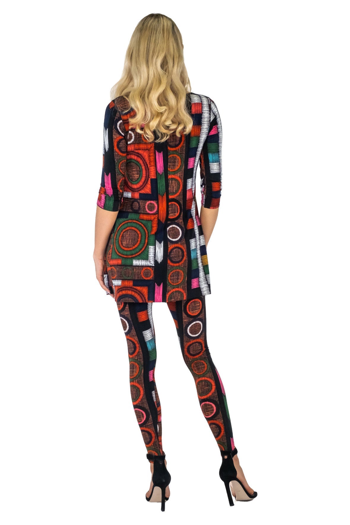 Long Slit Tunic - Semi-Fitted Silhouette