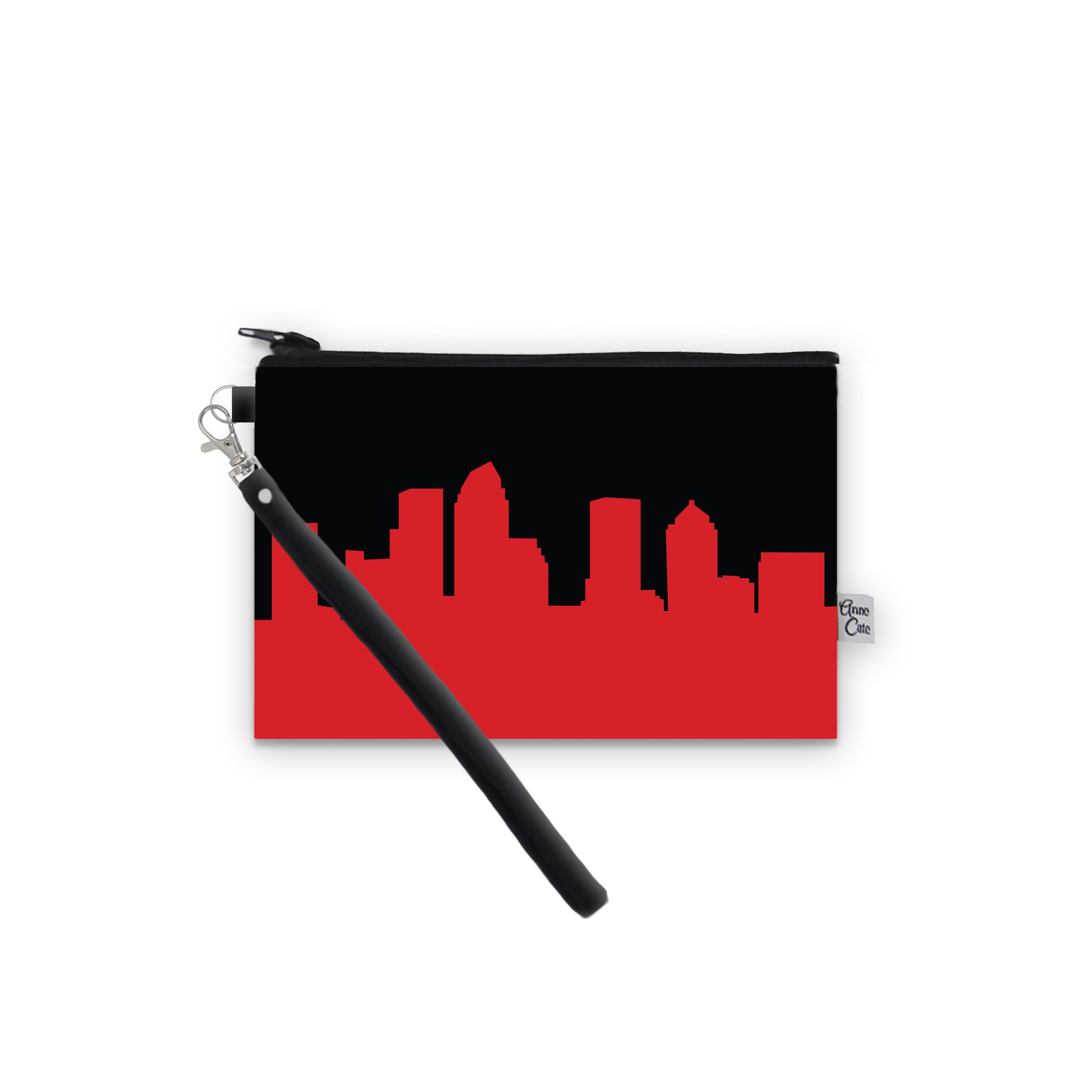 Collegiate Football Stadium Skyline Game Day Wristlet