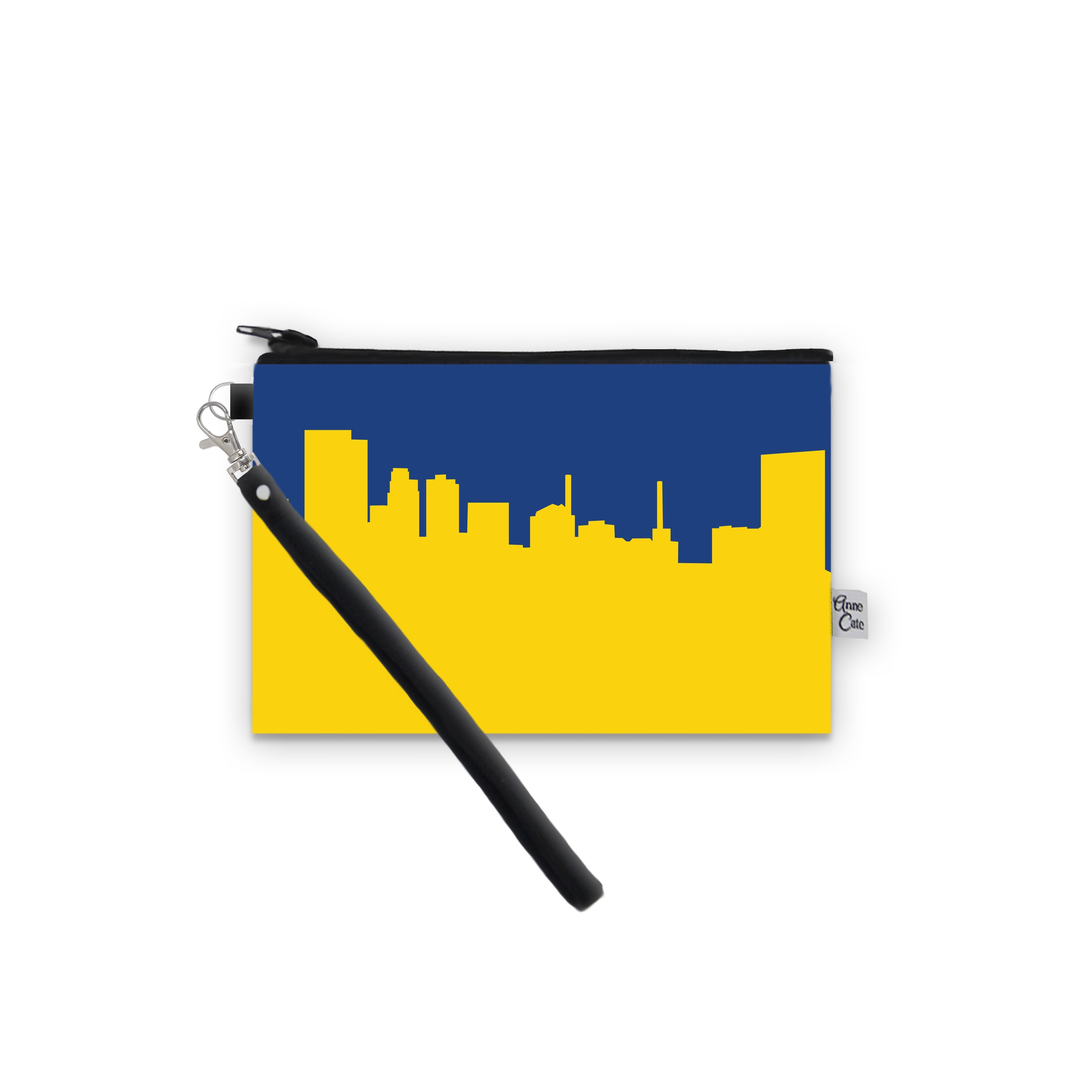 Collegiate Football Stadium Skyline Game Day Wristlet