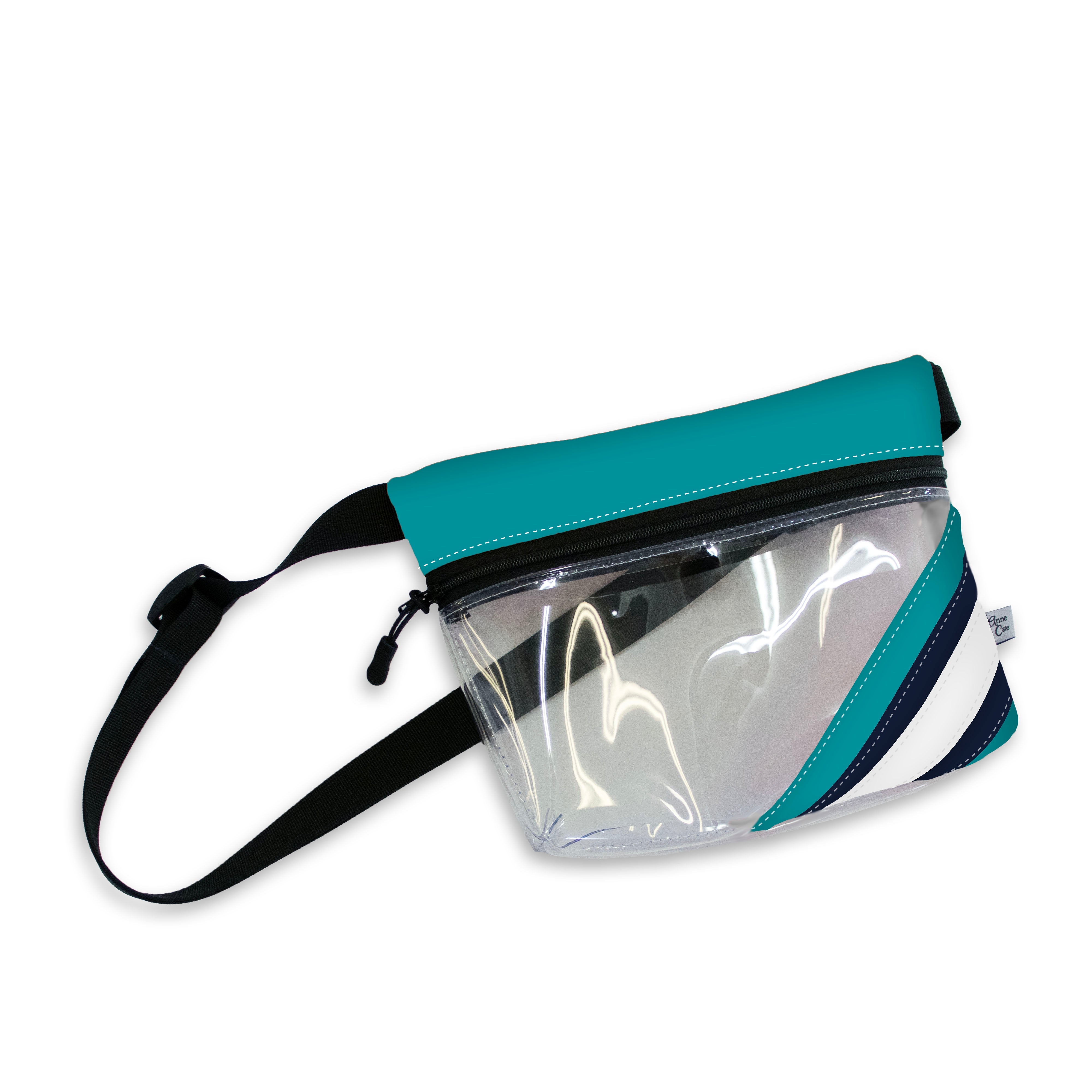 Baseball Ballpark Clear Stripe Game Day Fanny Pack