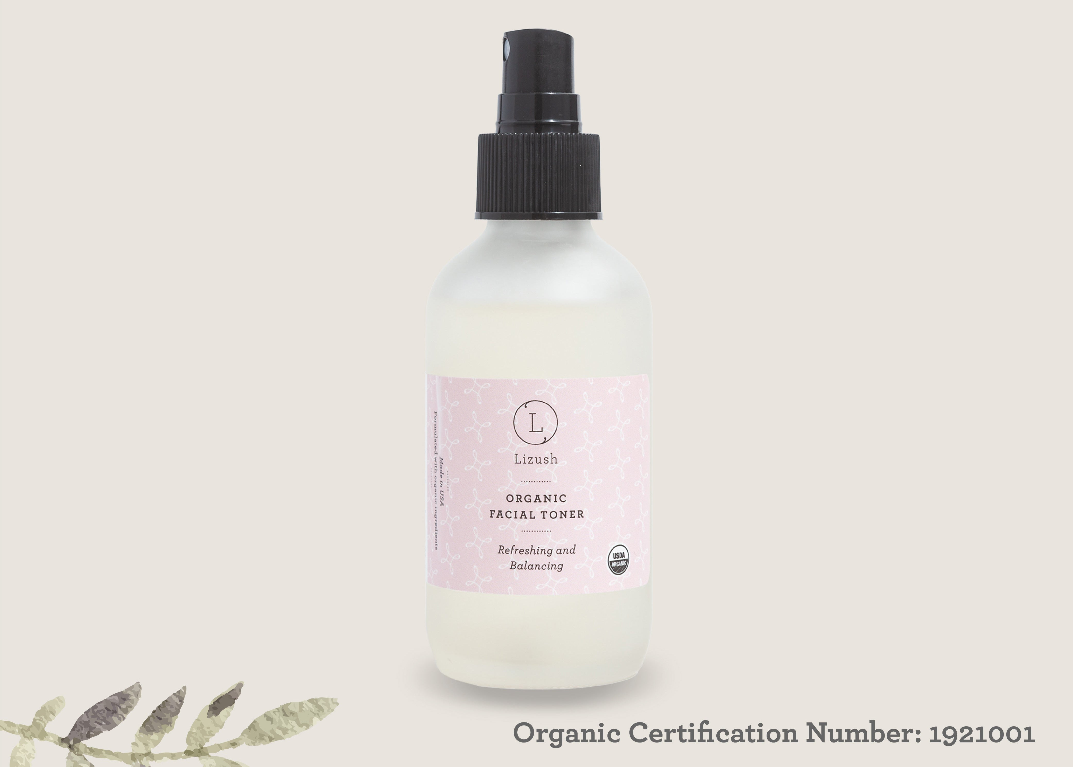 Organic Balancing Facial Toner - 4 fl. oz.