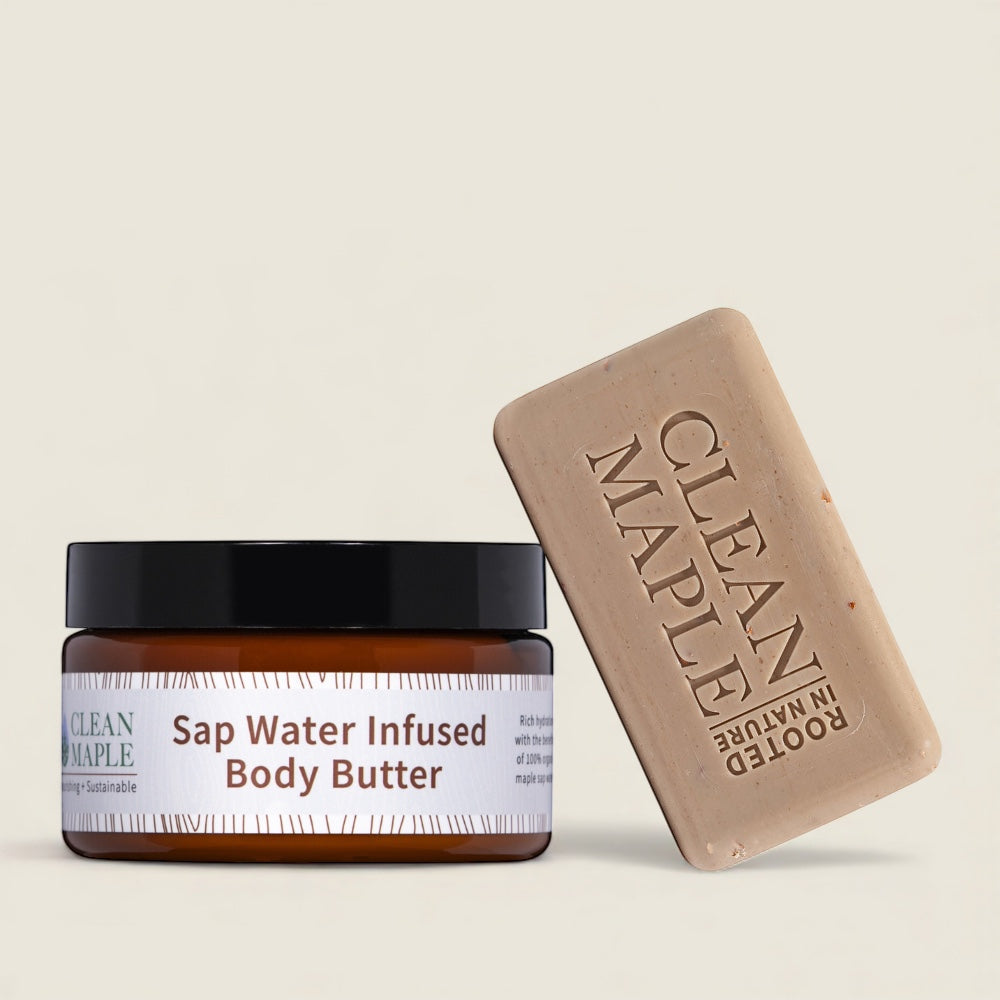 Maple Sap Body Bar & Body Butter Gift Set
