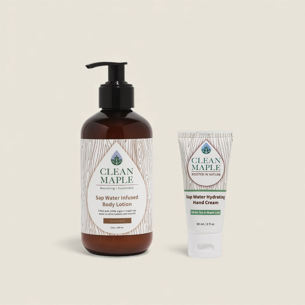 Maple Sap Body Lotion & Hand Cream Duo