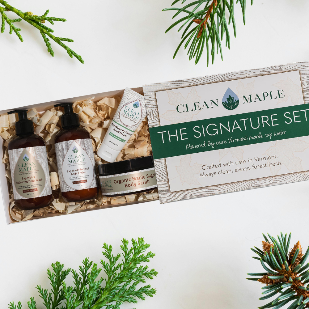 Maple Sugar Body Care Gift Set - 4 Piece Gift Set