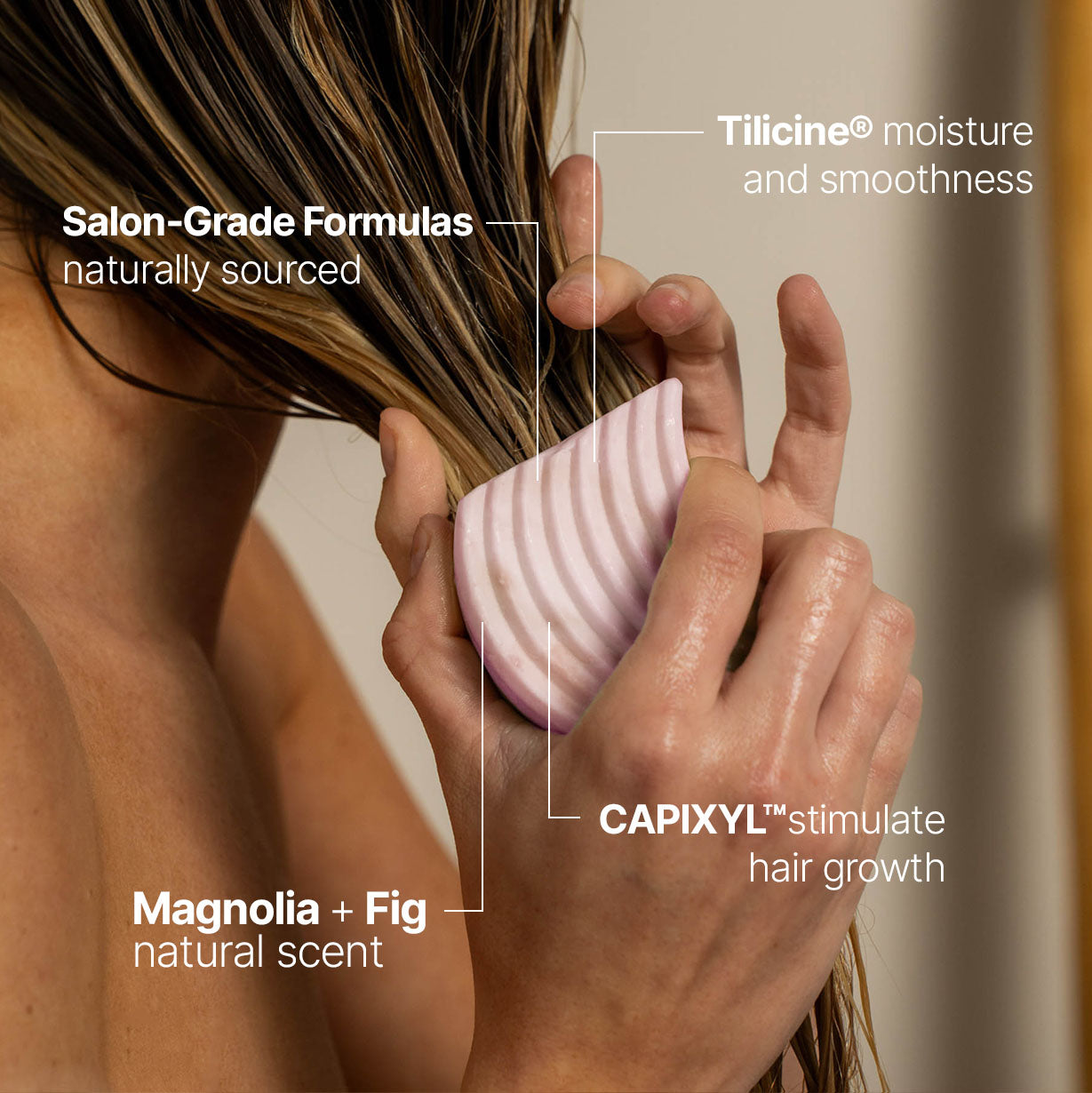 Volumizing Conditioner Bar - Fine Thin Hair