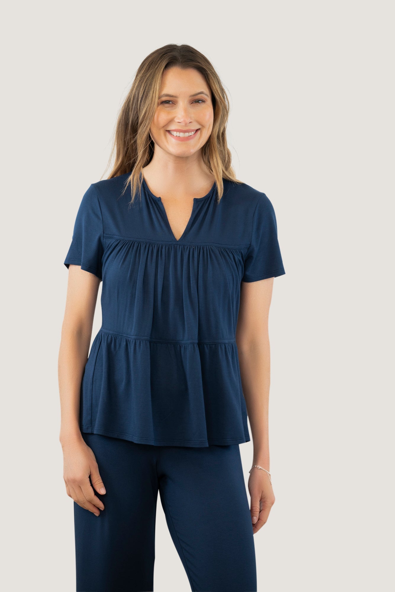 Top Tier Tee with Light Hug Bra-Free Shelf