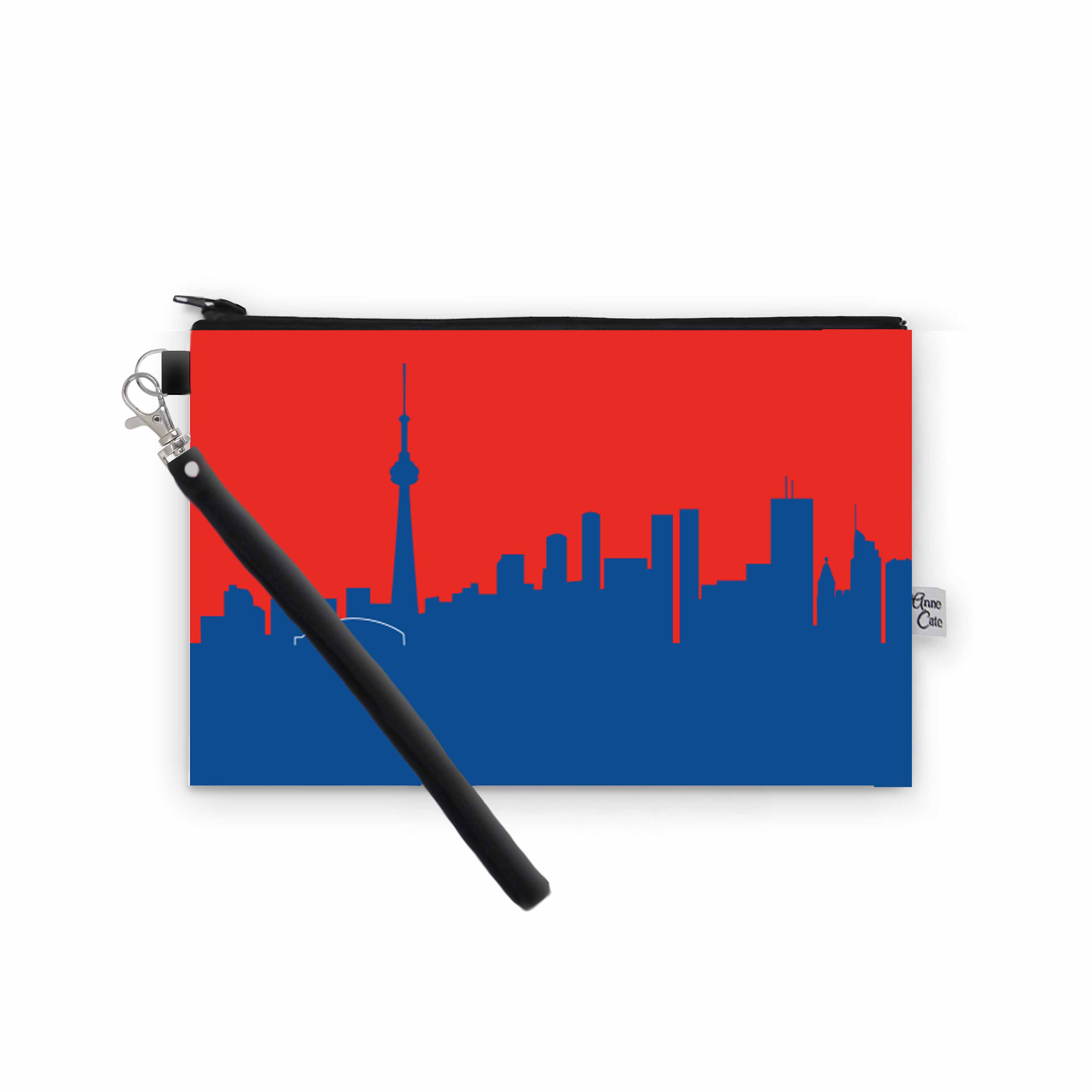 Baseball Ballpark Skyline Game Day Wristlet