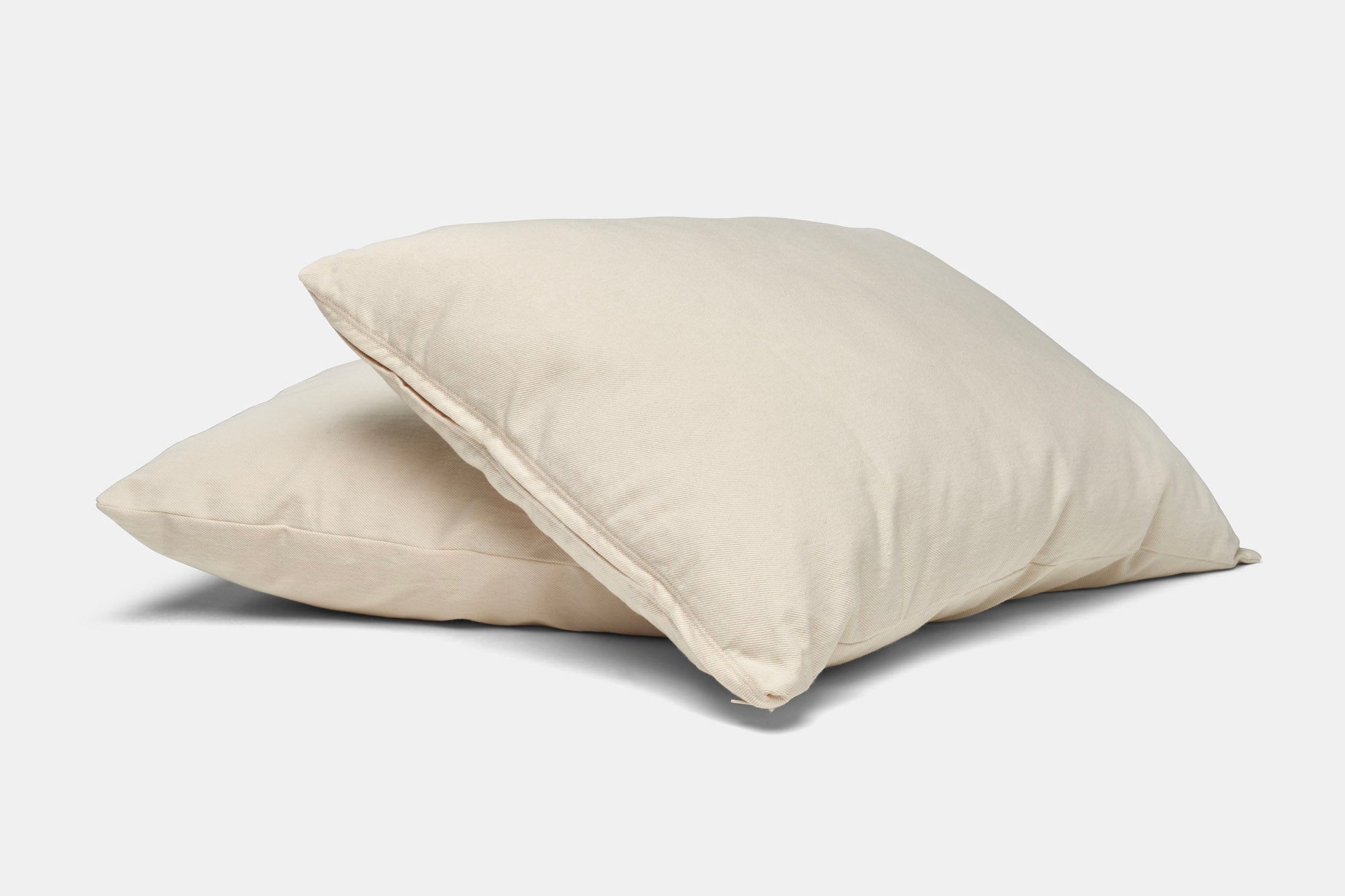 Natural Wool Pillow USA Cotton Cover - Customizable