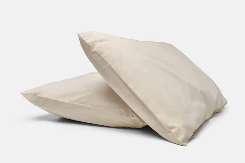 USA Cotton Pillowcases - Natural Percale
