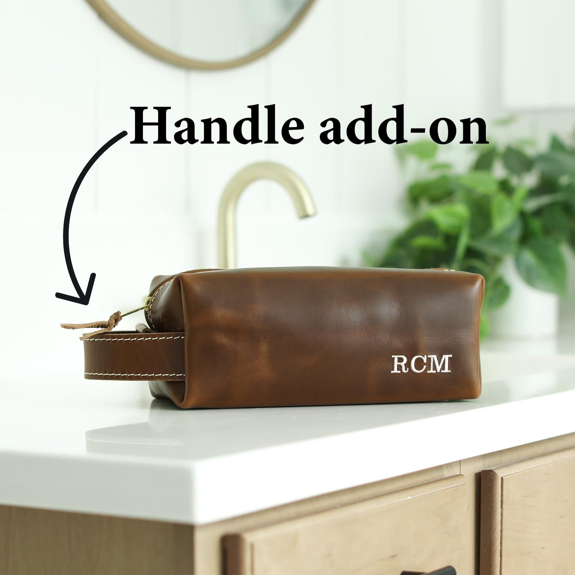 Leather Toiletry Bag