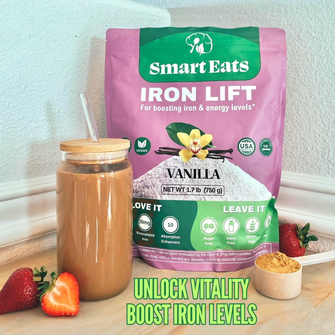 Iron Lift Protein Powder Drink Mix - 30 Servings, Vanilla